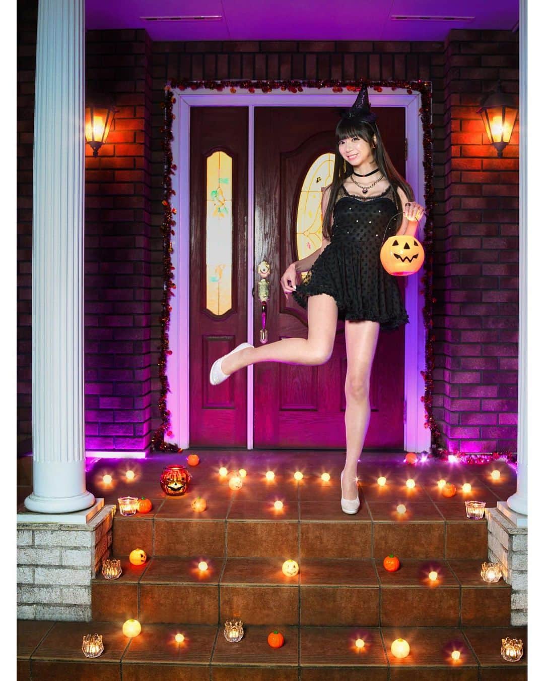 ちぱるのインスタグラム：「. Happy Halloween✨🎃 . . . #ちぱる🎃」
