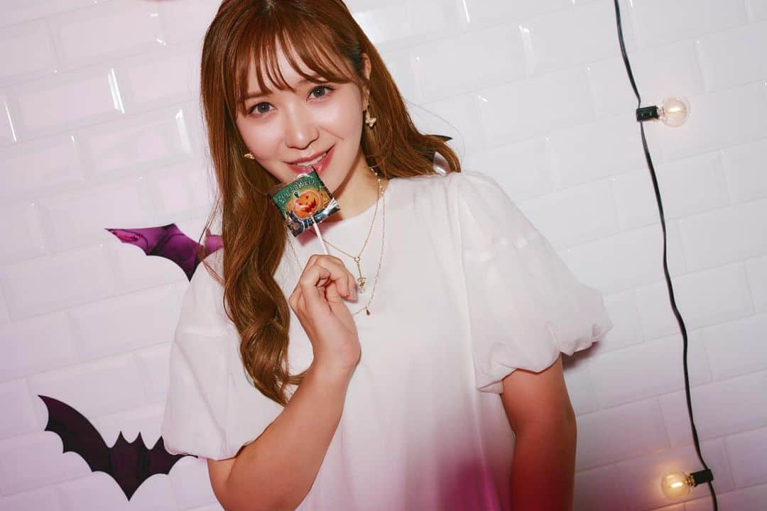 河西智美のインスタグラム：「Happy Halloween🎃🧛‍♀️🕸️🦇🥀  みんなはどんなハロウィンを過ごしてますか？♡」