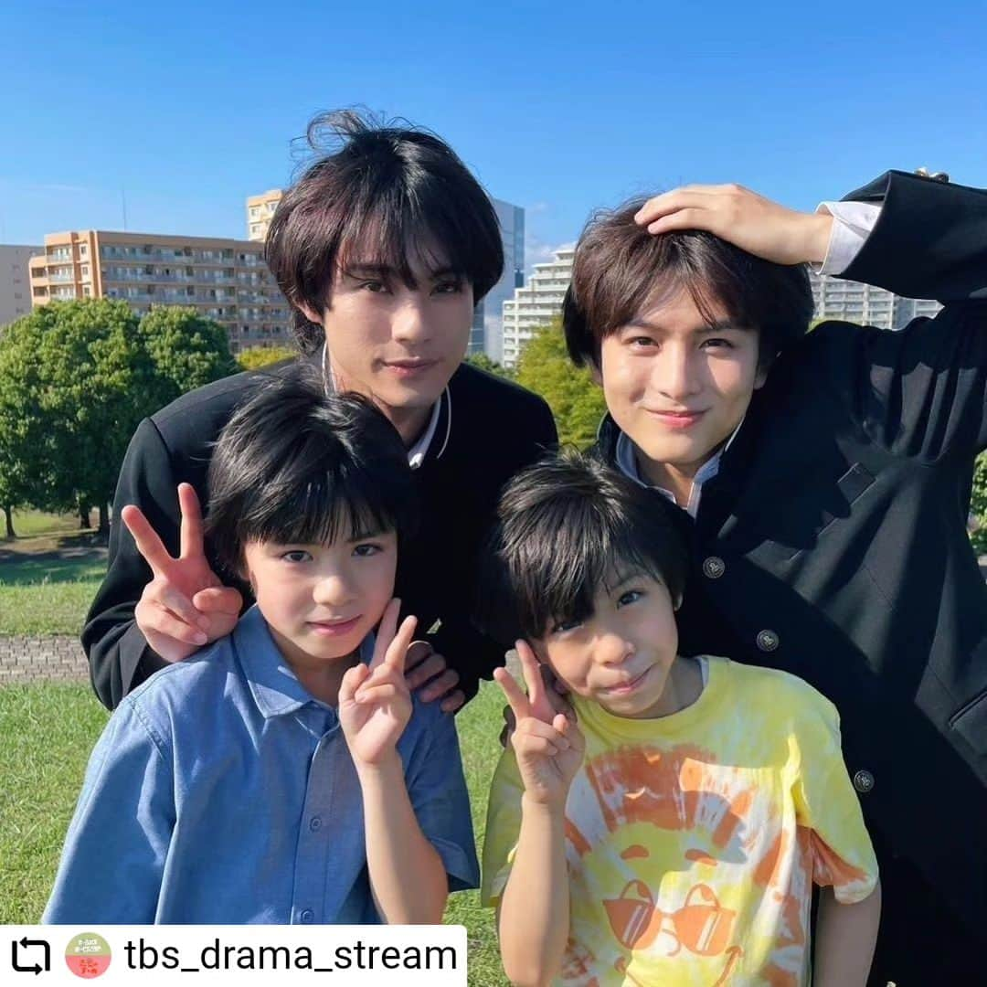 三浦綺羅さんのインスタグラム写真 - (三浦綺羅Instagram)「お2人に会えて嬉しかったです♥📸 リポストさせてください！  #Repost @tbs_drama_stream • • • • • • ヤマトとカケルの小学生時代を演じてくれたお二人と📸  君には届かない。にとって 幼馴染はとても大切なキーワード🔑  二人の存在が、より素敵なドラマにしてくれました😌 💓  #tbs #ドラマストリーム #君には届かない #第6話10月31日火曜24時58分放送🎃 #前田拳太郎 #柏木悠(#超特急) #三浦綺羅 #正垣湊都 #エモてぇ」10月31日 18時28分 - kira__miura