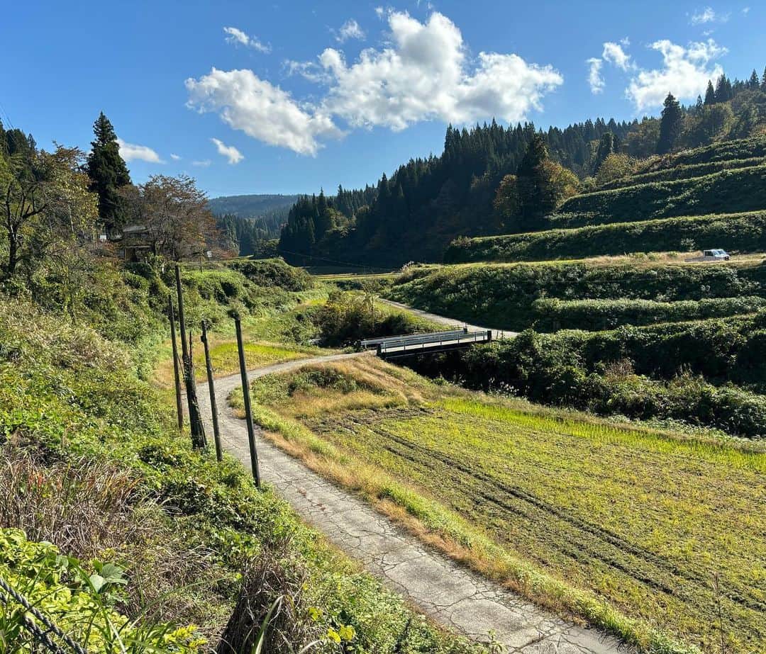 吉川正洋さんのインスタグラム写真 - (吉川正洋Instagram)「今日は六日町駅から犀潟駅まで、北越急行ほくほく線に乗って鉄道ひとり旅のロケをしました。  トンネルを出てからどーんと広がる自然が美しい路線です。天気もよく印象的な旅になりました。放送をお楽しみに！  鉄道ひとり旅、ごきげんよう！！  #鉄道ひとり旅 #ほくほく線」10月31日 18時32分 - dhyoshikawa