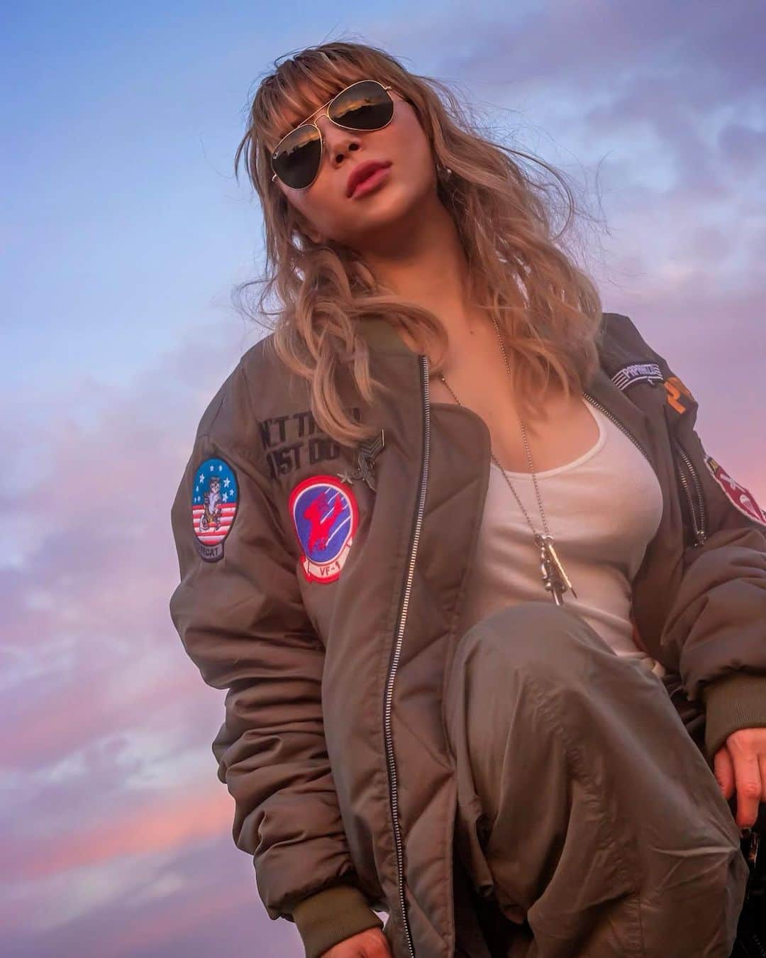 𝑵𝑶𝑹𝑰𝑲𝑶さんのインスタグラム写真 - (𝑵𝑶𝑹𝑰𝑲𝑶Instagram)「. HAPPY HALLOWEEN🖤  CODE NAME 🇺🇸@paparazzitokyo  Top gun Maverick🖤  @tomcruise @ladygaga @topgunmovie   Photographer📷 @_chiiiiiiichan   #topgunmaverick #topgun #halloweentopgun #halloween  #ladygagatopgun #tomcruisetopgun」10月31日 18時38分 - norip_ppz