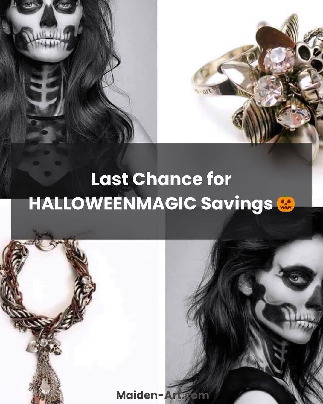 メイデンアートのインスタグラム：「🎃 Last Chance for Spooktacular Halloween Magic Savings! 👻 Hurry, before it’s gone! Visit www.maiden-art.com now! 🕸️ #HalloweenMagic #Savings #ShopNow」