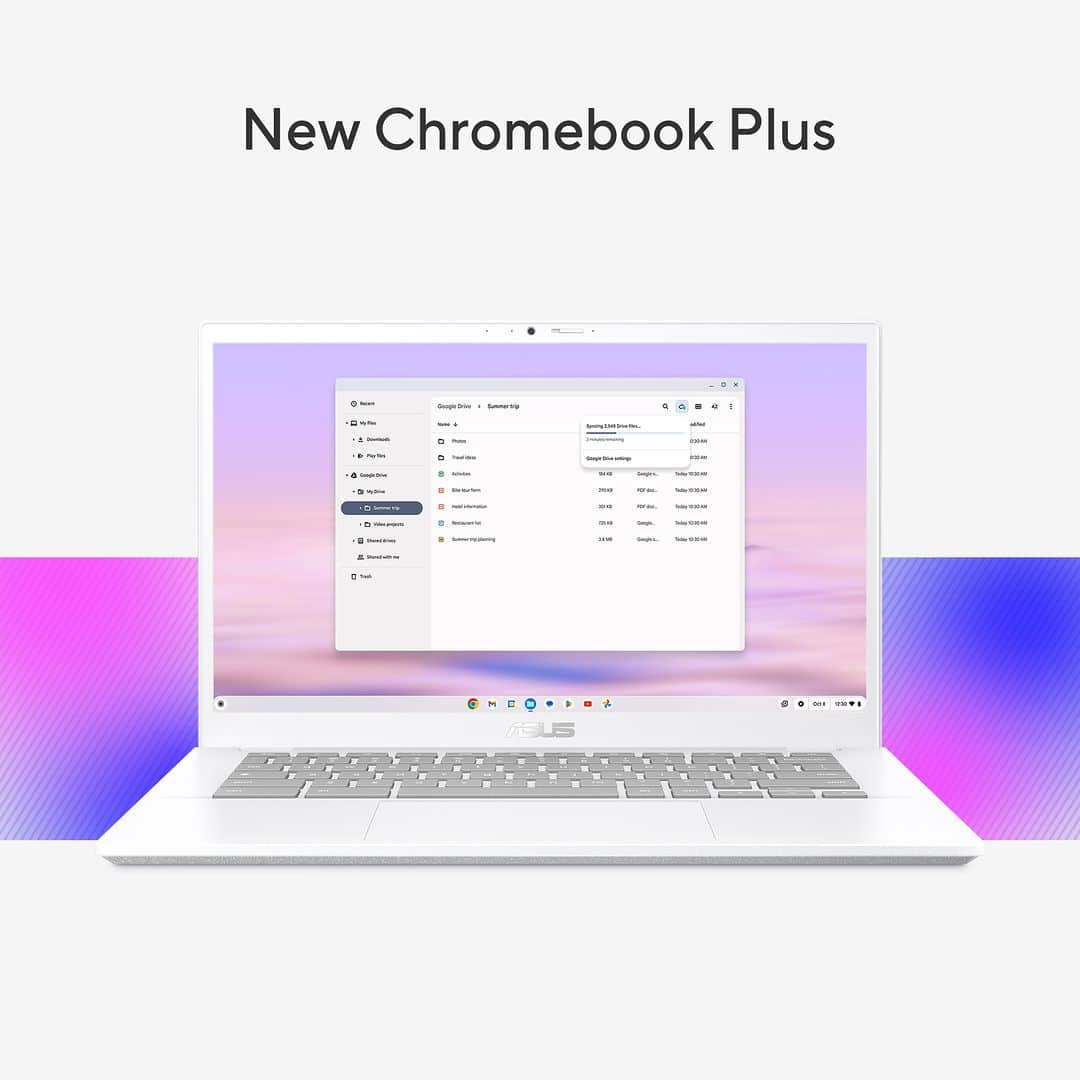 ASUSさんのインスタグラム写真 - (ASUSInstagram)「Packed with features to help you achieve more, ASUS Chromebook Plus CX34 is offering double the speed, double the memory, and double the storage, plus AI-powered Google and Adobe features to do more of what you love. #ChromebookPlus #ASUS」10月31日 19時00分 - asus