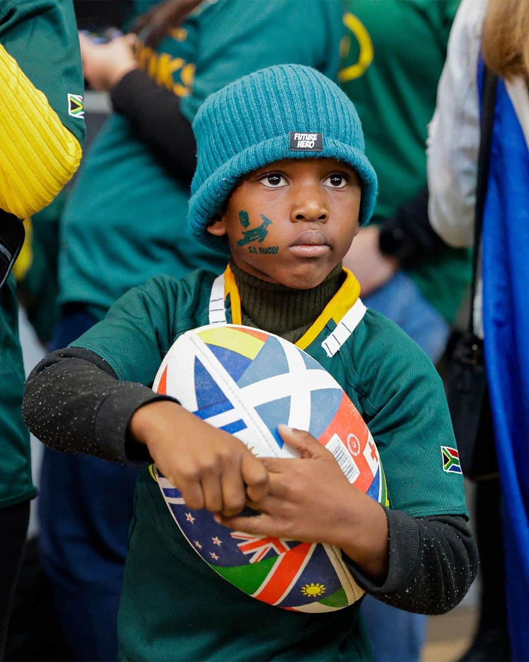 ワールドラグビーさんのインスタグラム写真 - (ワールドラグビーInstagram)「A champion’s welcome 🇿🇦   #RWC2023 | #RWCFinal」10月31日 18時55分 - worldrugby