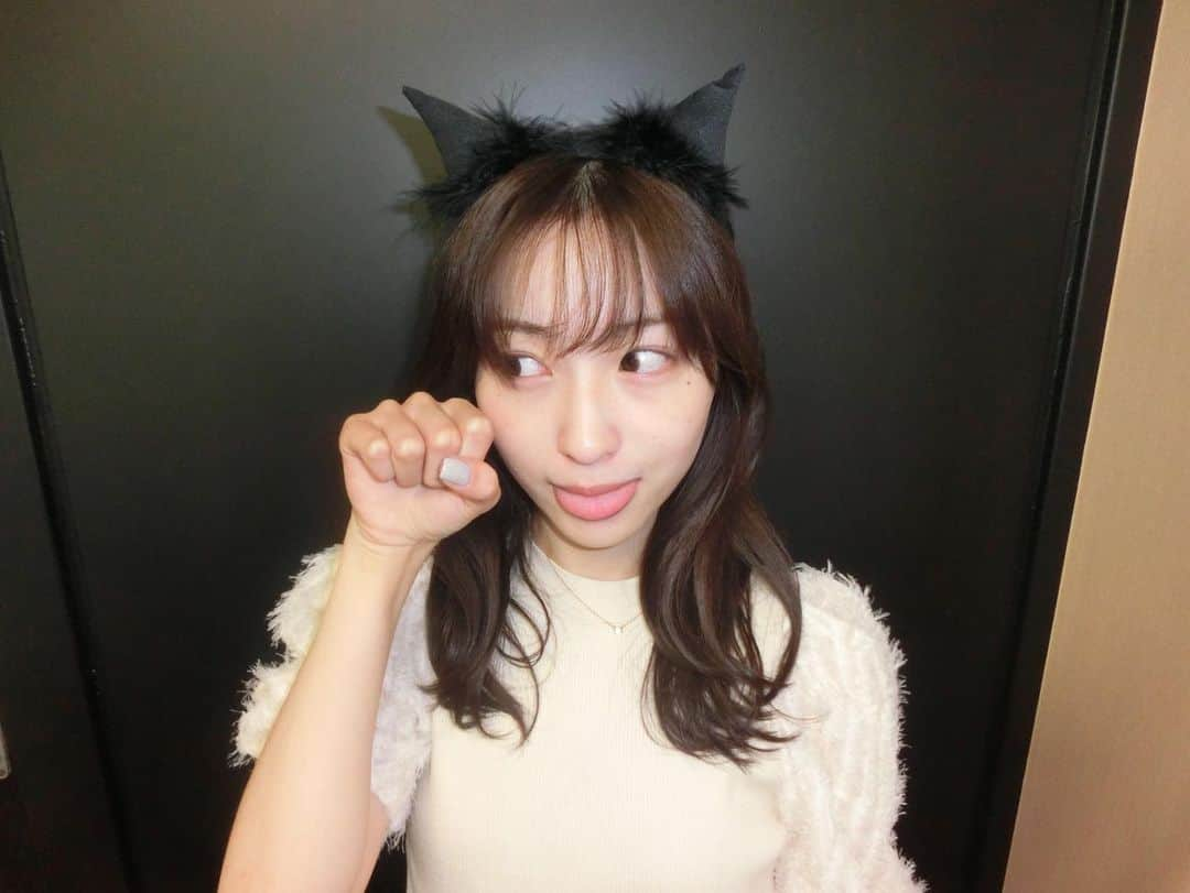 林佑香さんのインスタグラム写真 - (林佑香Instagram)「🐈‍⬛  Happy Halloween🎃」10月31日 19時08分 - yuka.hayashi_