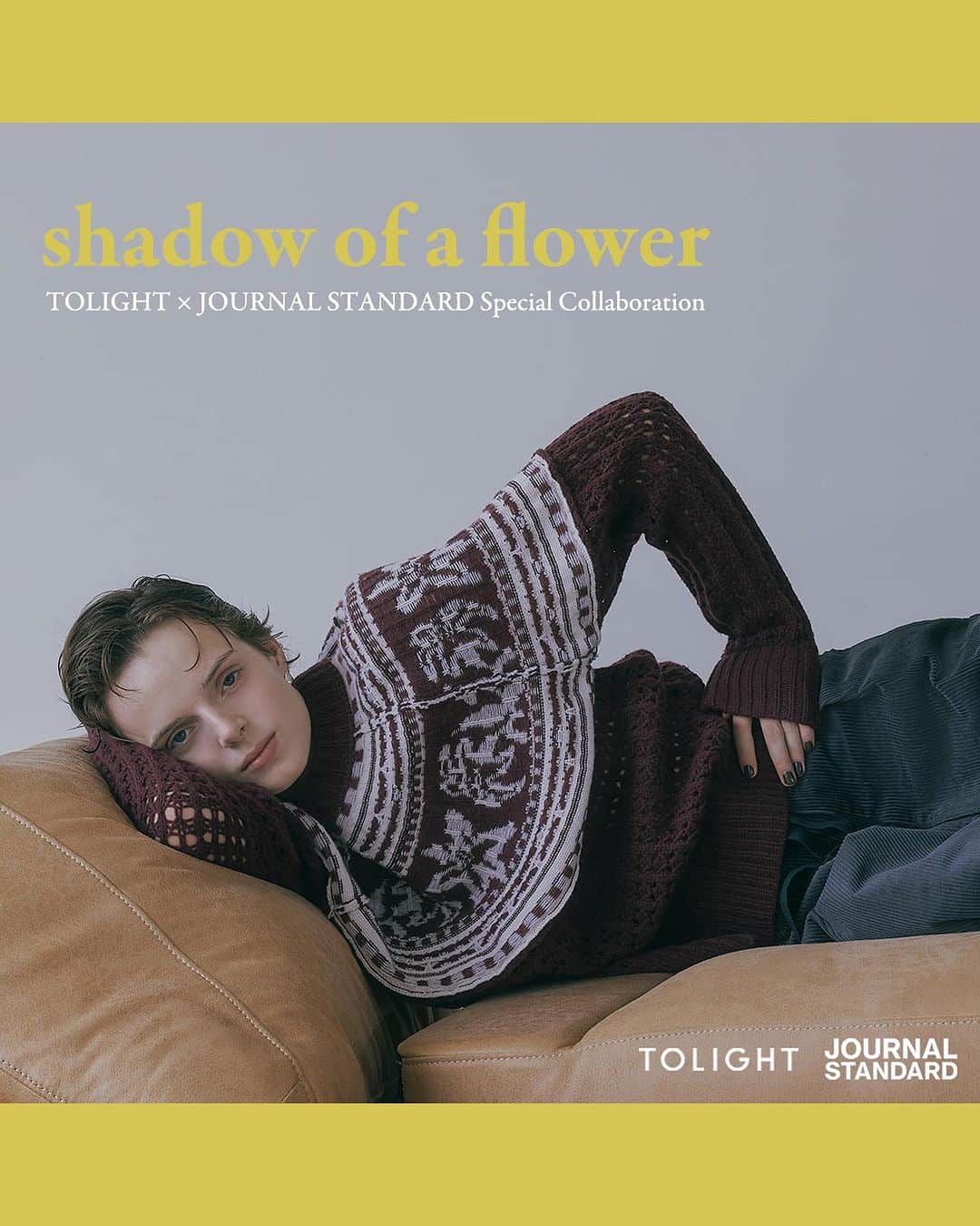 JOURNAL STANDARDのインスタグラム：「shadow of a flower TOLIGHT × JOURNAL STANDARD Special Collaboration  第4弾となる＜TOLIGHT＞とのコラボレーション。 今回のコレクションで、象徴的とする柄のテーマは花の影。 植物や花のシルエットの美しさに注目して作った柄です。 生命力や力強さをストレートに感じることができるよう、削ぎ落とした表現に挑戦しました。 そんな思いから作られ特別なアイテムへとアップデートした全7型をぜひご覧ください。  ▼link https://baycrews.jp/feature/detail/10219  ——————————  Photographer : Shuhei Tsunekawa Hair&Make-up_Taro Yoshida(W) Model_Hannah Thatcher  ——————————  【POPUPEVENT at JOURNAL STANDARD】 コラボレーションコレクション販売を記念して、２週に渡り、表参道店と自由が丘店にてイベントを開催いたします。 TOLIGHTオリジナルの１点もの販売に加え、会場では、帽子ブランドのLa Maison de Lyllis 様ともコラボレーションさせて頂き、様々なハットへのハンドペイントオーダーも承ります。 また、trorfさんによる生花や花瓶の販売もございます。 @riho_trorf  ぜひ、この機会にお越しください。  ■JOURNAL STANDARD表参道　ladies店 日時：2023/11/3(金) 4(土) 5(日) 時間：11:00-20:00 場所：JOURNAL STANDARD表参道　ladies店 東京都渋谷区神宮前4-26-18　原宿ピアザビル @jsl.omotesando   ■JOURNAL STANDARD　自由が丘店 日時：2023/11/11(土) 12(日) 時間：11:00-19:00 場所：JOURNAL STANDARD自由が丘店 東京都目黒区自由が丘2-17-11 @js.jiyugaoka   ——————————  【TOLIGHT/トゥライト】 @tolight_official  TOLIGHTは2017年に青山明生さんが設立したブランド。 2018年より春夏コレクションよりスタート。 TOLIGHTのブランド名はTRY(挑戦)LIGHT(光輝)が由来。 明るい方へと向かう挑戦し続けるという意味を込めています。 絵を描くように自由にコンセプトとし、デザイナー自身の描く絵からコレクションを展開しています。  ——————————  #baycrews #baycrewsstore #journalstandardladies #journalstandard #2023winter #winter #TOLIGHT #ジャーナルスタンダード #レディースファッション #ベイクルーズ #トゥライト」