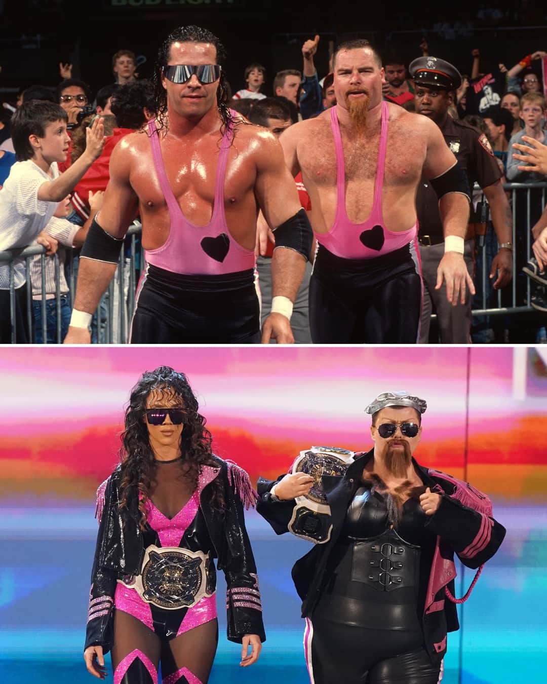 WWEのインスタグラム：「We're seeing double here...」