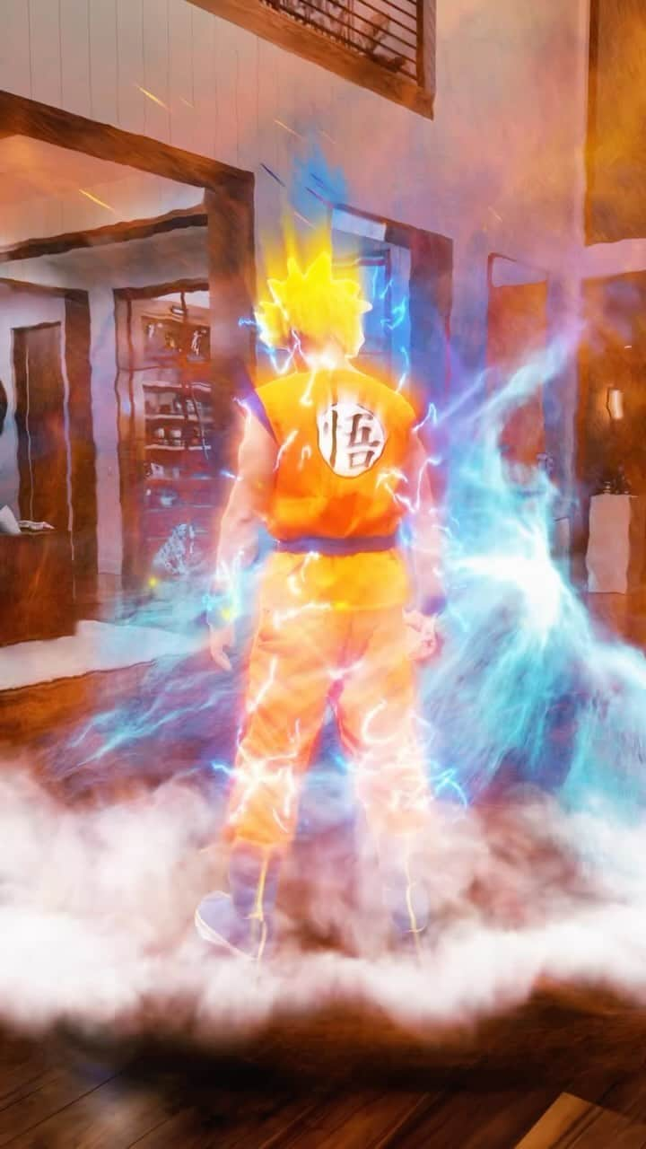 ゼッドのインスタグラム：「Had to go Super Saiyan…  🎥: @harrisonferrante」