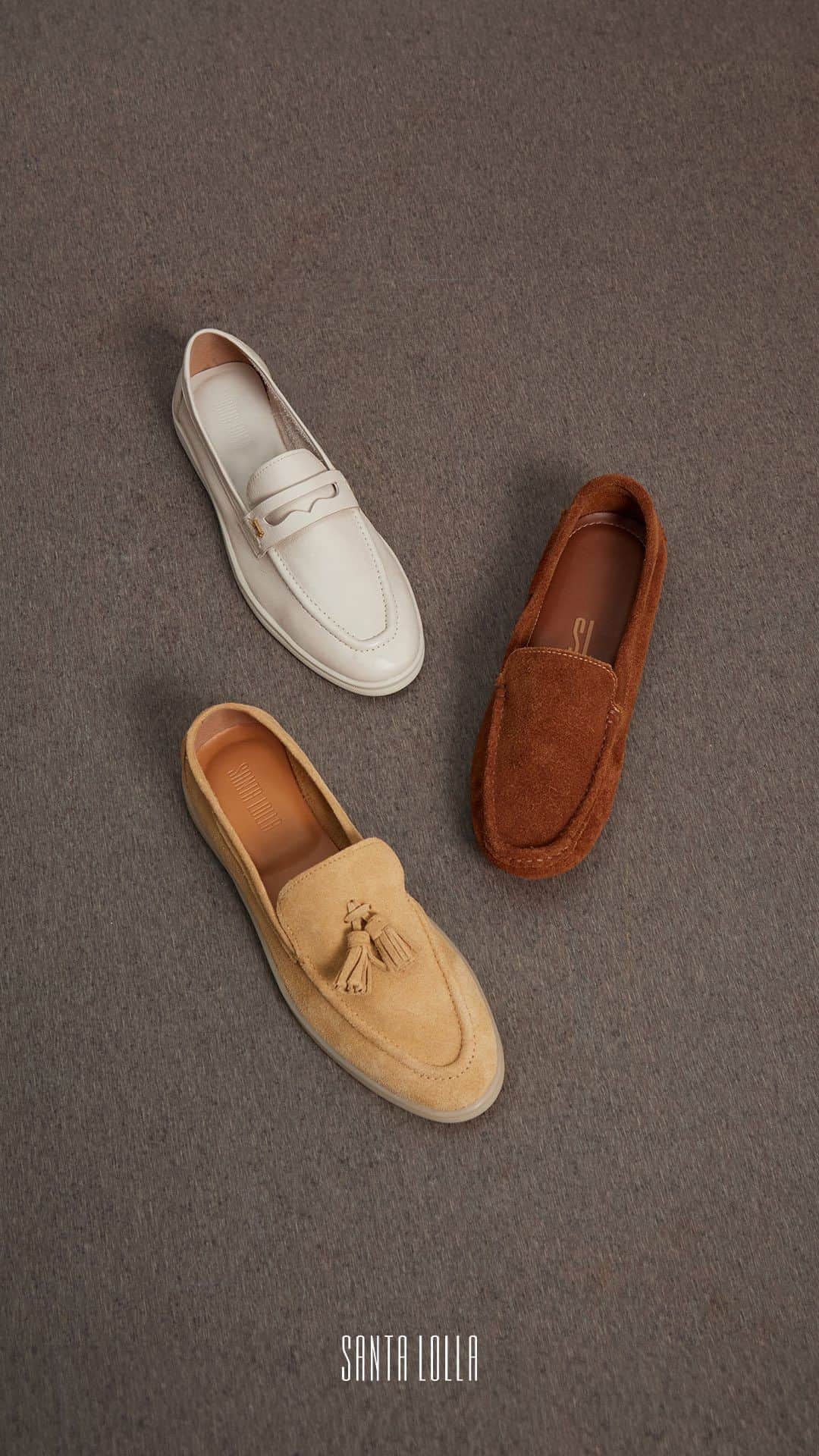 Santa Lollaのインスタグラム：「Alô, fashionistas! Os loafers despontam como construção tendência da temporada e chegam em novas cores e modelos para atualizar os looks de verão! Quem também já quer se jogar nessa trend? #santalolla #santalollaverao24 #comfy」