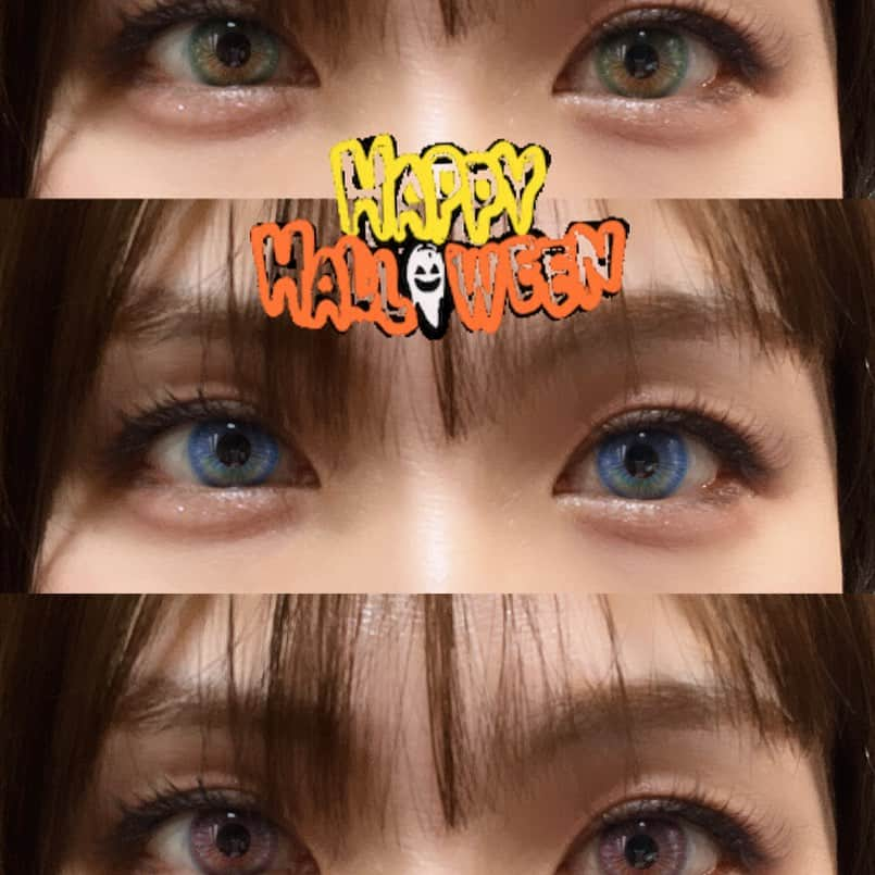 千葉あやのインスタグラム：「. HAPPY HALLOWEEN🎃2023🩵  #ものまね #坂本彩 #坂本彩ものまね」