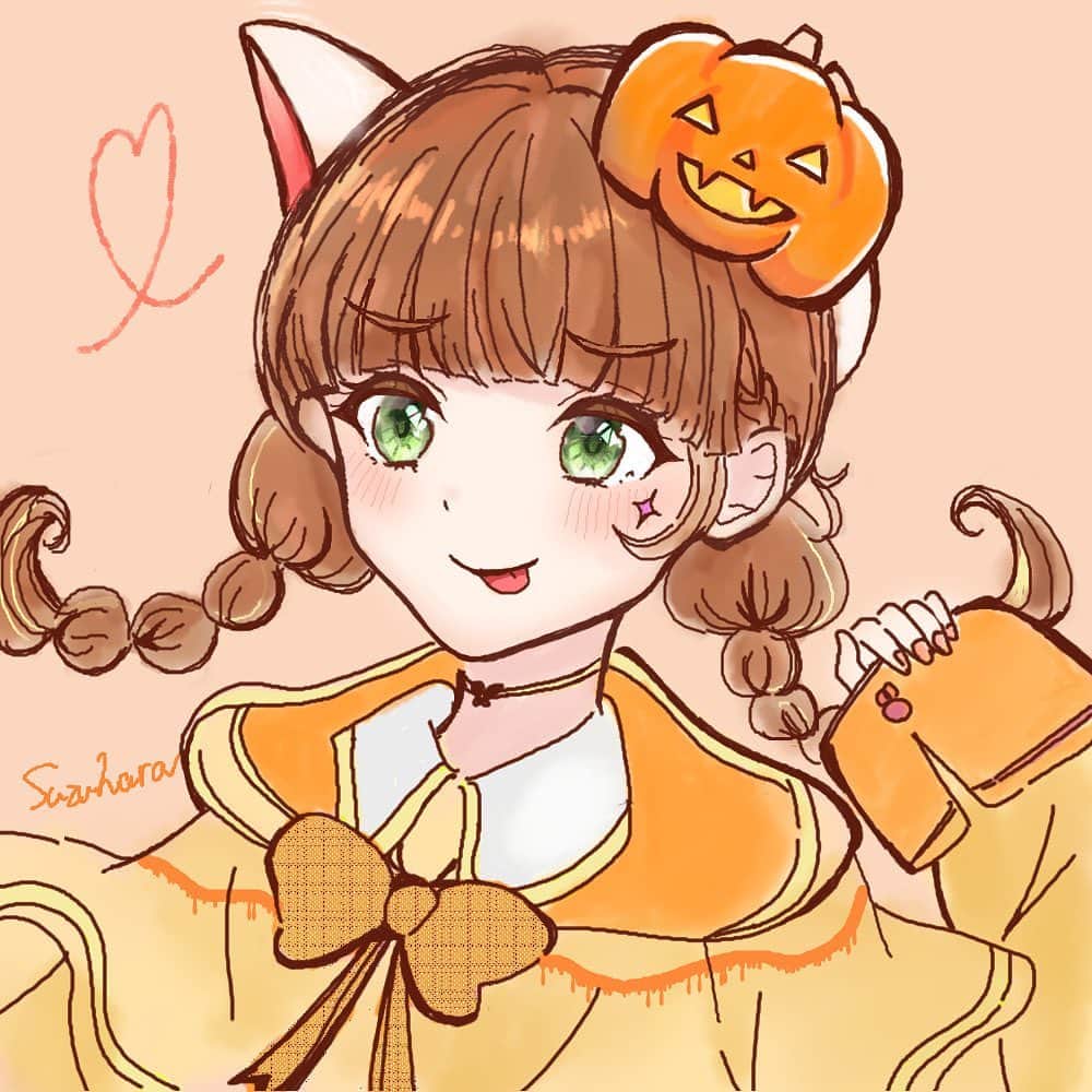 鈴原希実のインスタグラム：「🍭Trick or Treat🍭   #halloween   #ハロウィン」
