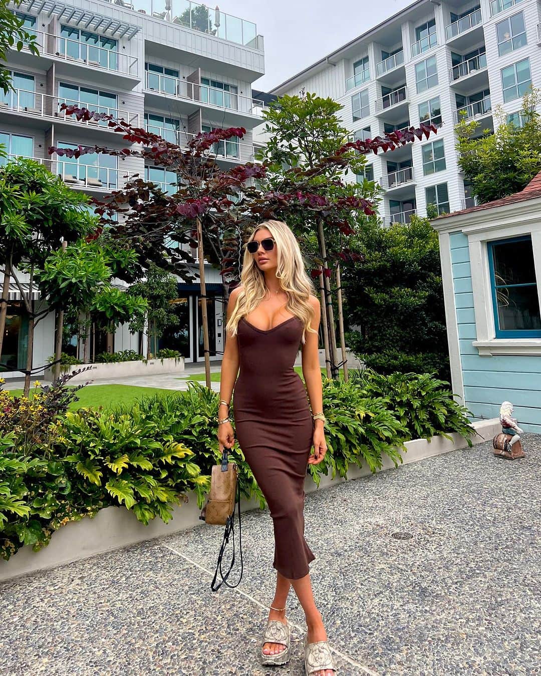 Alexa Collinsのインスタグラム：「such a gorgeous stay out in Cali with @missionpacifichotel! thank you for having me 🫶🏼」