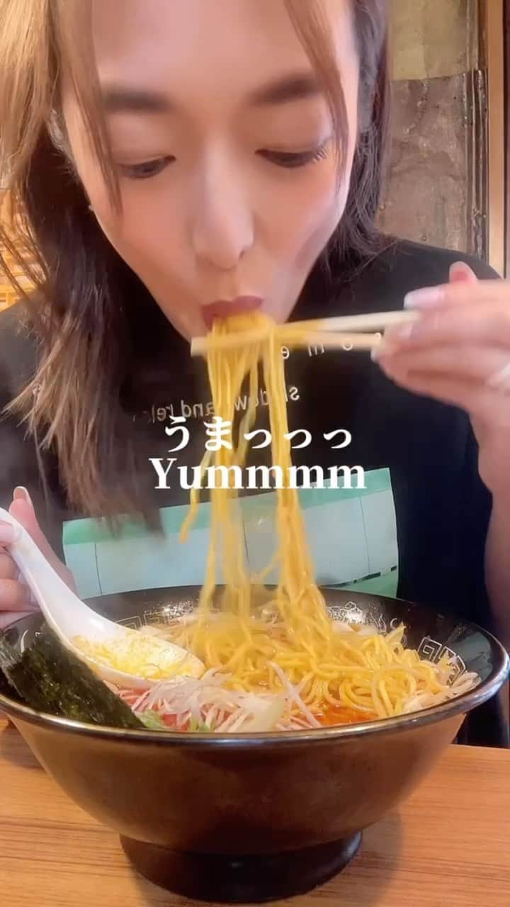 結子のインスタグラム：「激辛シリーズ　#激辛#mukbang#spicy#ramen#japanesefood #ママ」