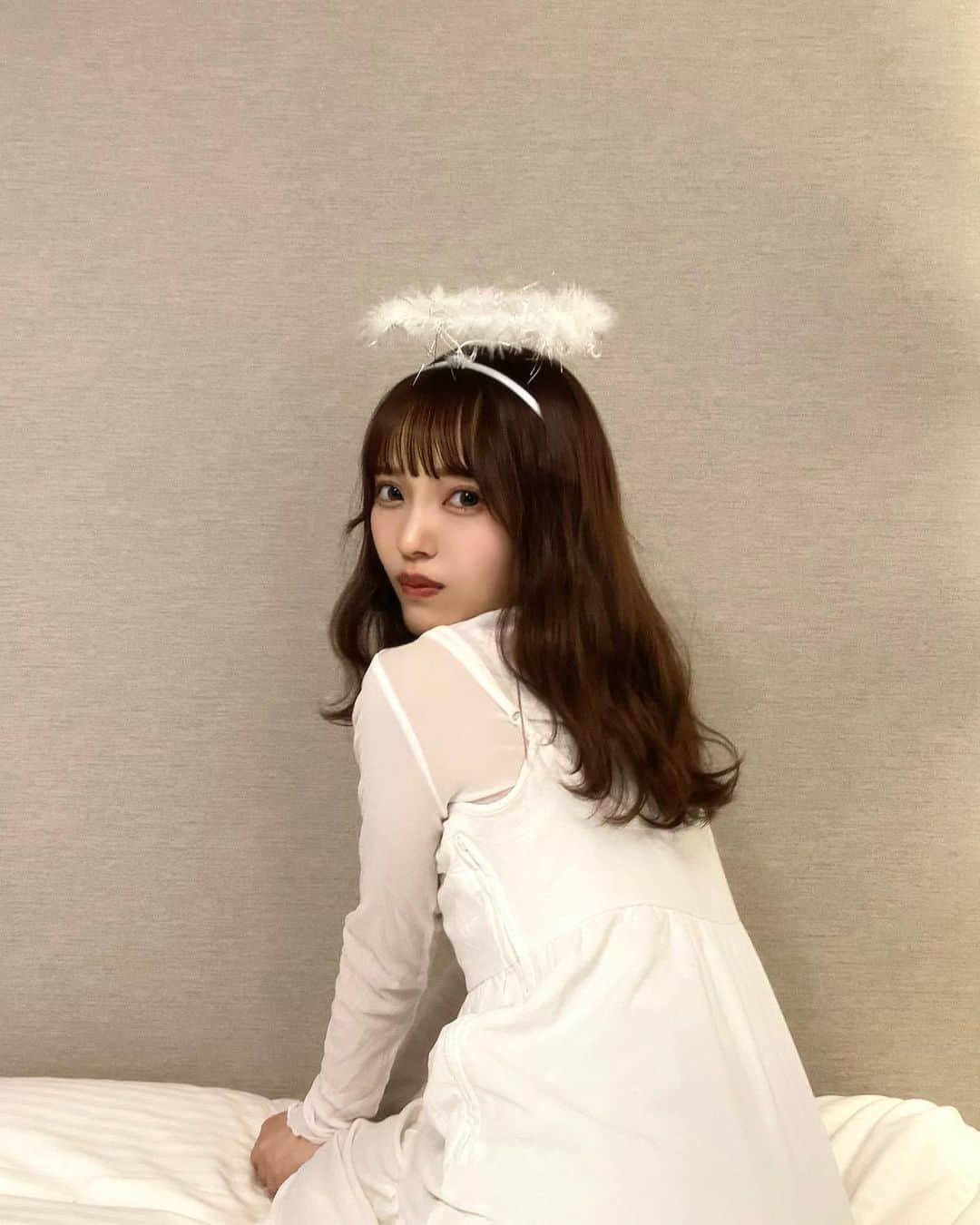 落合希来里のインスタグラム：「あなたの…？  #halloween」