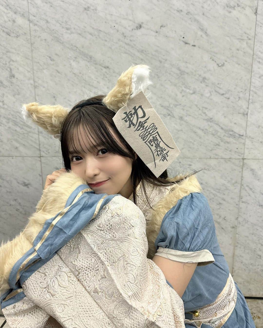 新井椎夏のインスタグラム：「ハッピーハロウィン🦊🎃👻」