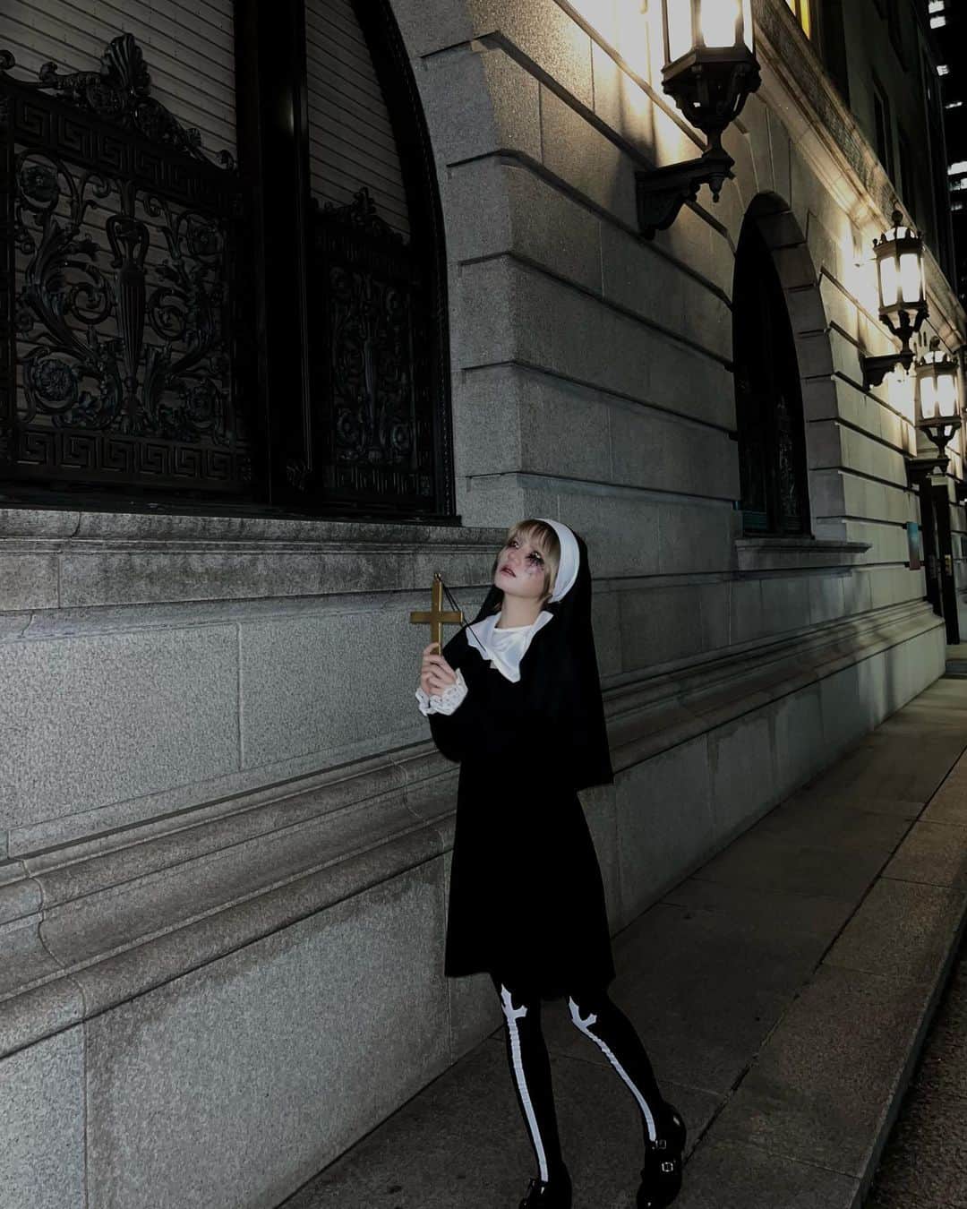 東海林クレア（くれたん）さんのインスタグラム写真 - (東海林クレア（くれたん）Instagram)「シスターになってみた⋆⸜♱⸝‍⋆」10月31日 22時56分 - crea_shoji