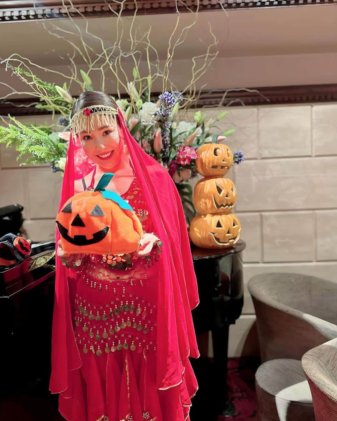 田中里依奈さんのインスタグラム写真 - (田中里依奈Instagram)「. ♡Halloween🎃👻🎃 . #Halloween#ハロウィーン #ハロウィン#ありがとうございました」10月31日 22時48分 - riina_tanaka