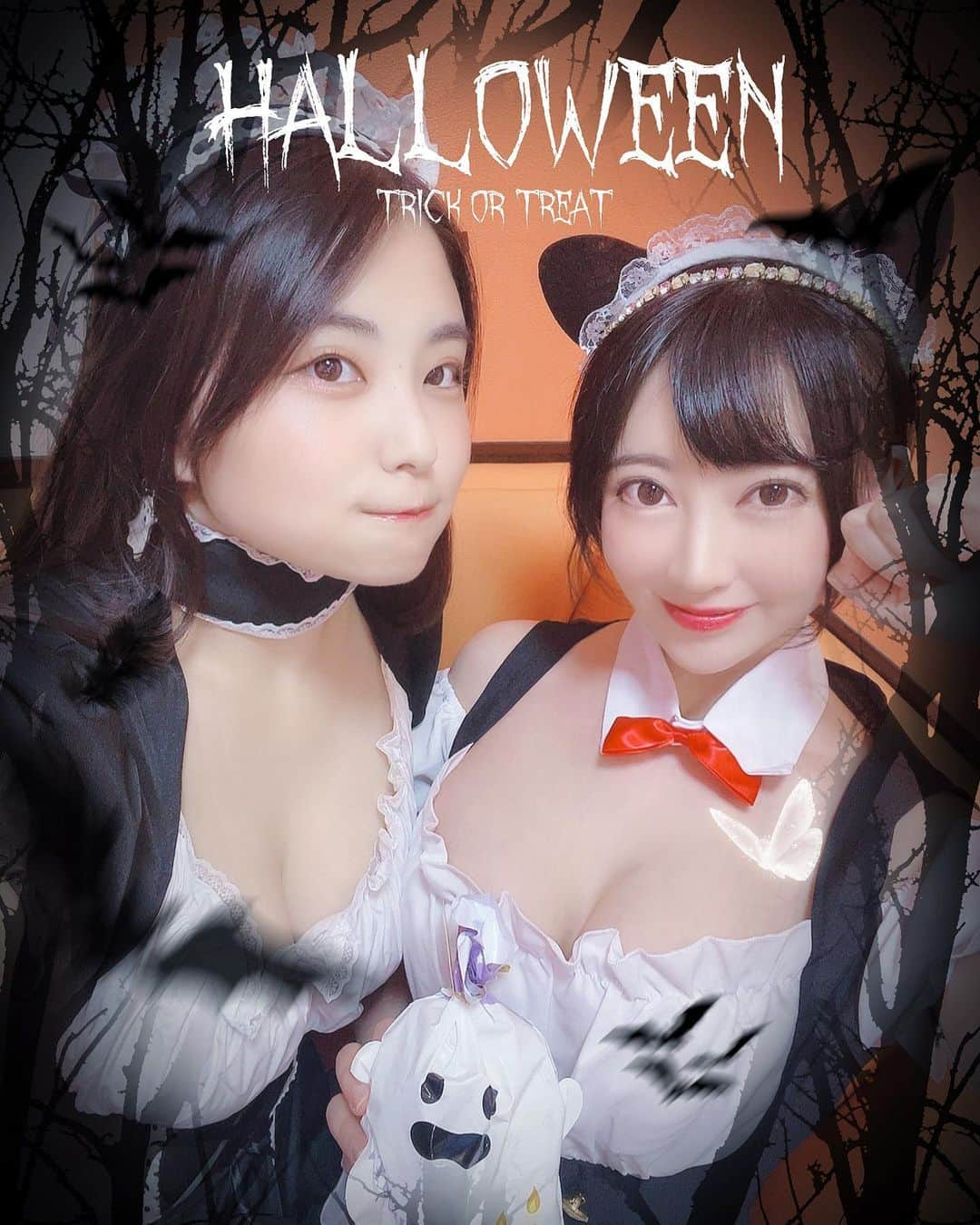 トロたんのインスタグラム：「Halloween当日は 響たんと👻🫶 インキャハロウィーン🧟‍♀️楽しかった🎃👻👻👻  #Halloween #happyhalloween」