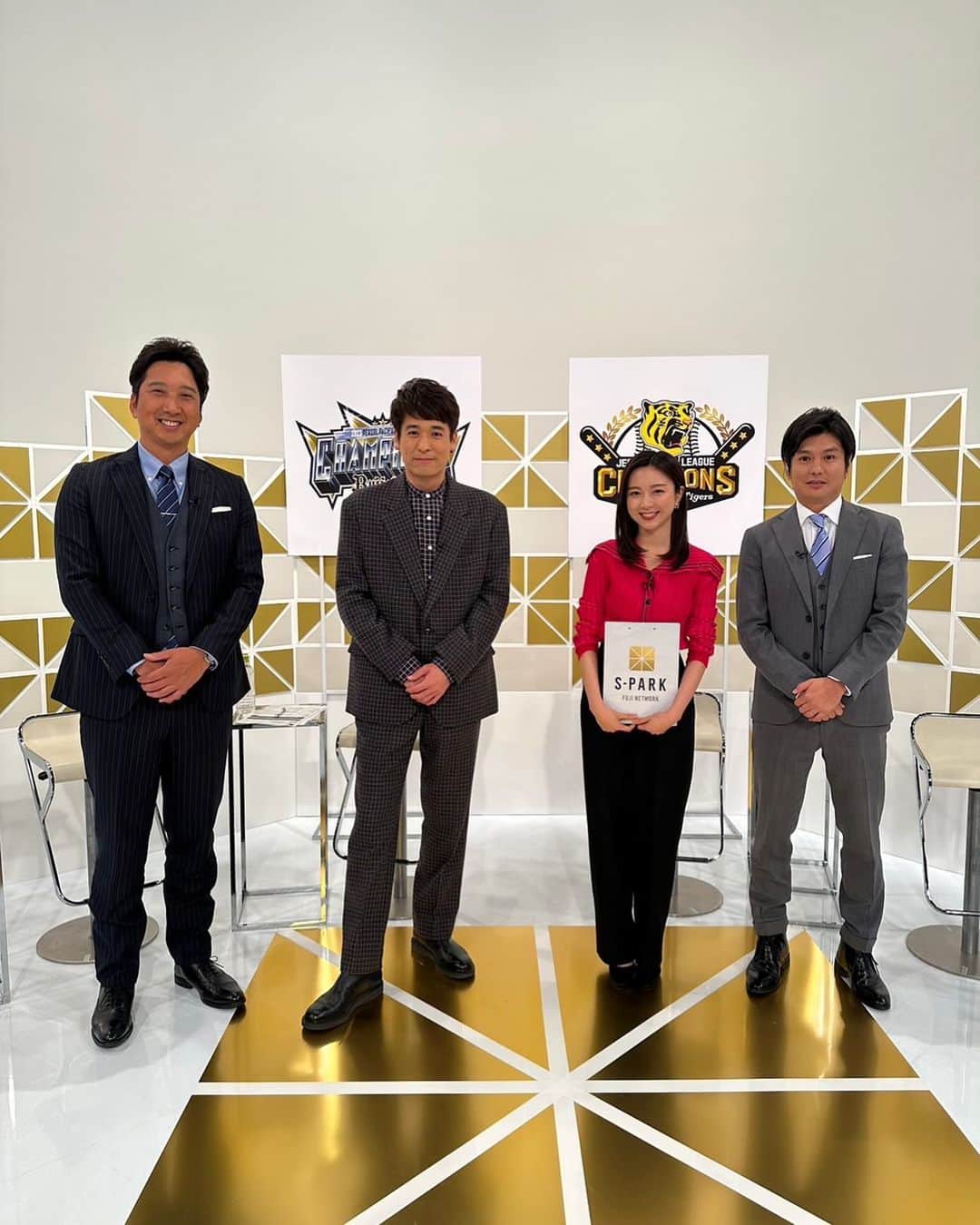 フジテレビ「S-PARK週末スポーツニュース」のインスタグラム：「日曜日のS-PARKは関西ダービーで盛り上がる大阪から📺 #佐藤隆太 さん #藤川球児 さんに生出演していただきました⚾️🔥」