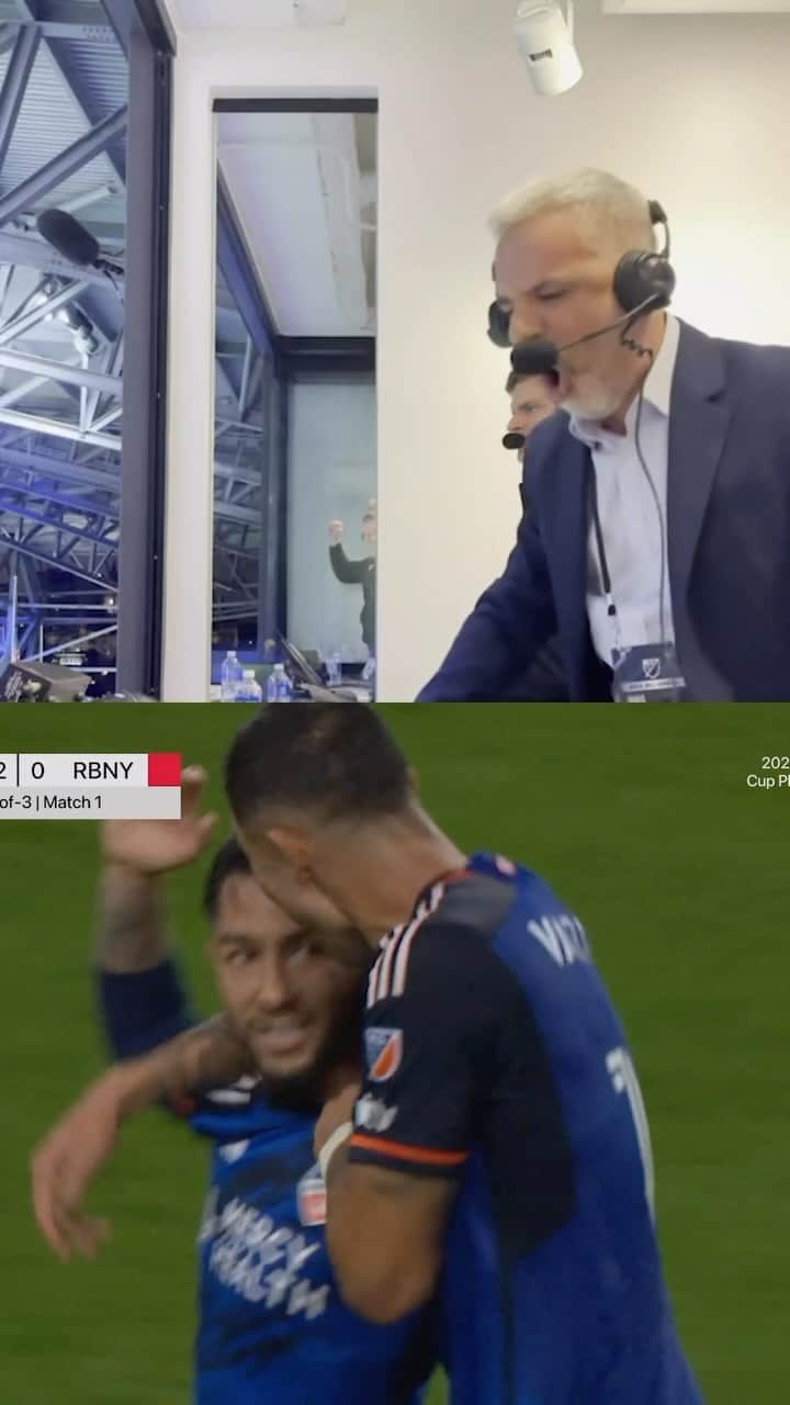 Major League Soccerのインスタグラム：「🗣️ MVP, MVP, MVP… ¡GOOOOOL!  El golazo de @luchoacosta17, en la voz de @afigue2010.  @fccincinnati | @audi MLS Cup Playoffs」