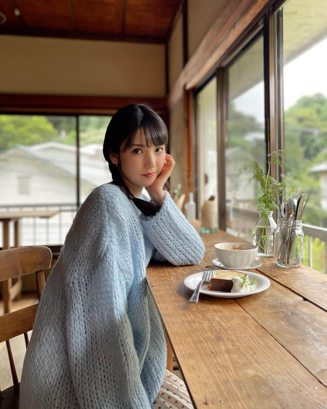 のインスタグラム：「🩵」