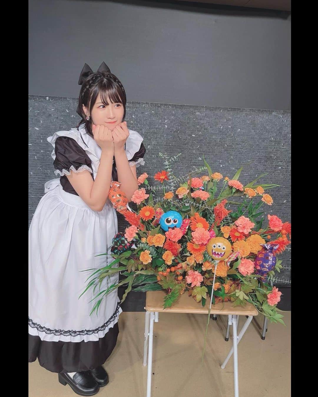 広瀬ゆうきさんのインスタグラム写真 - (広瀬ゆうきInstagram)「メイド広瀬🎃🎂  .  #halloween #happyhalloween  #メイド服 #メイド」10月31日 23時09分 - hiroseyuuki88