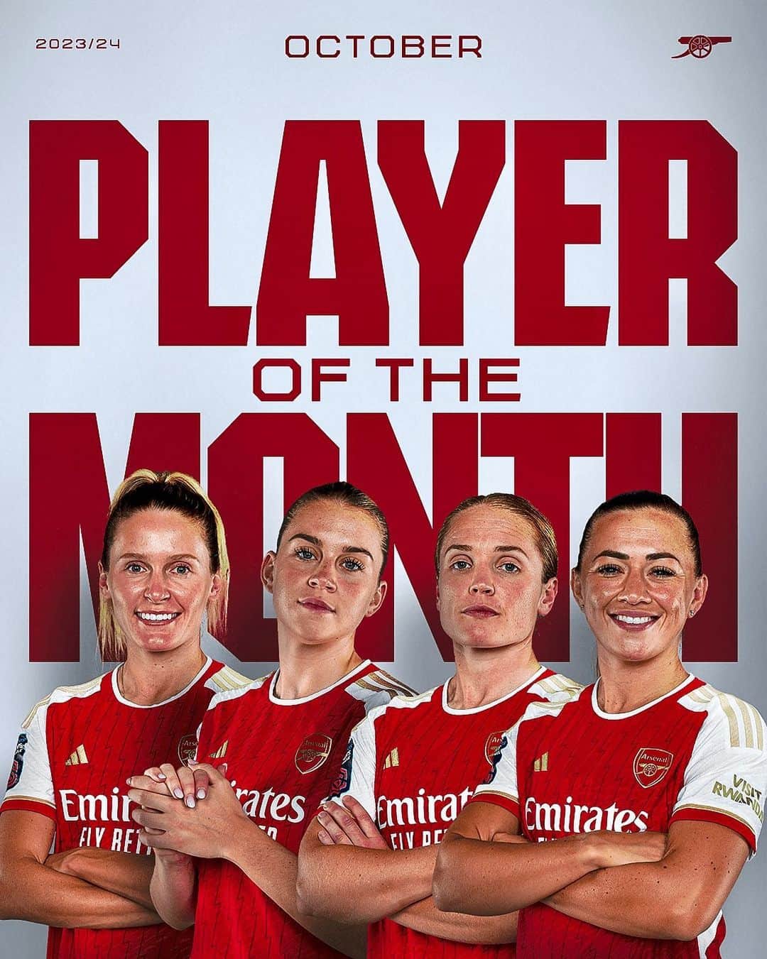 Arsenal Ladiesさんのインスタグラム写真 - (Arsenal LadiesInstagram)「🏆 It’s time to choose our Player of the Month for October!  🗳️ Cast your vote on Arsenal.com」10月31日 23時12分 - arsenalwfc