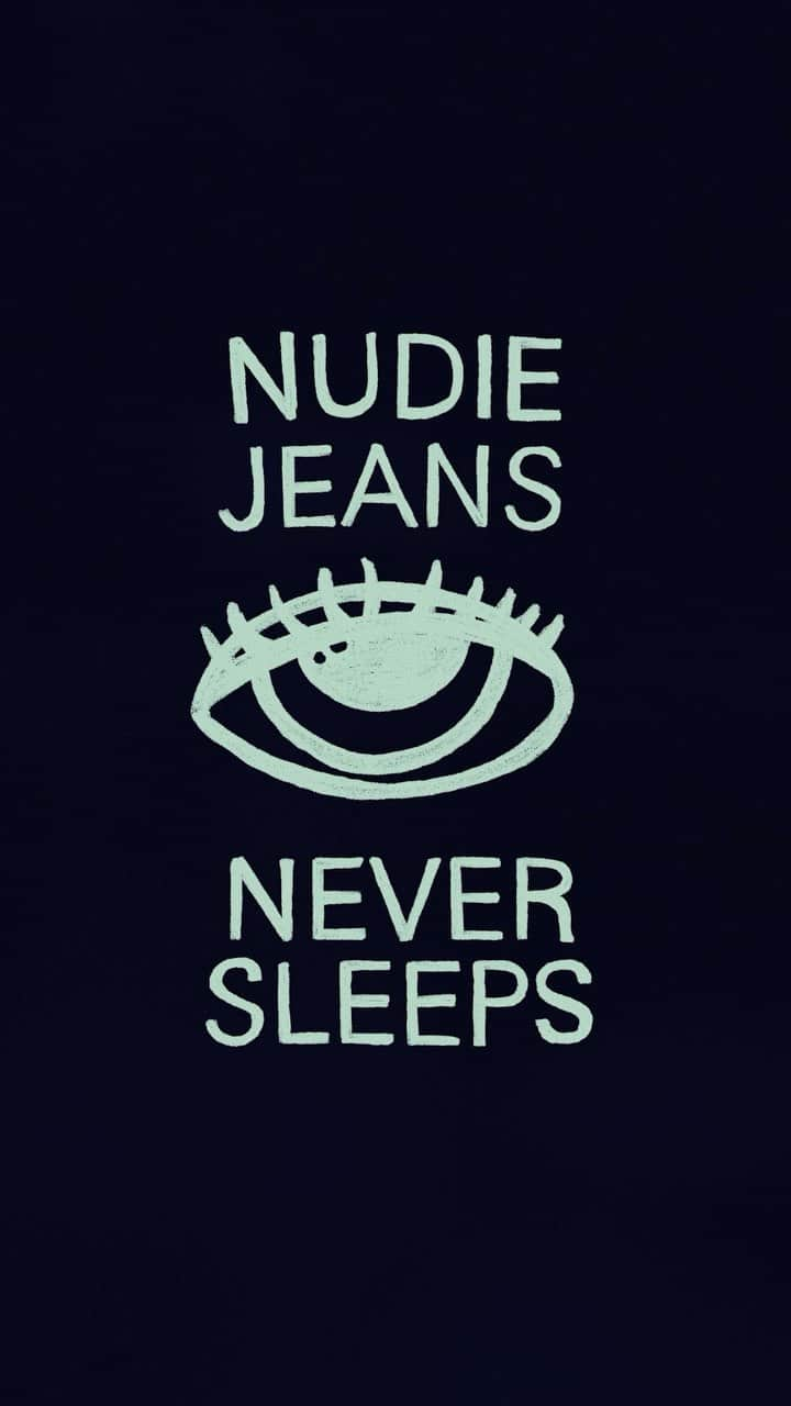 ヌーディージーンズのインスタグラム：「Nudie Jeans never sleeps 💤   #NudieJeans #CreateTomorrowsVintage」