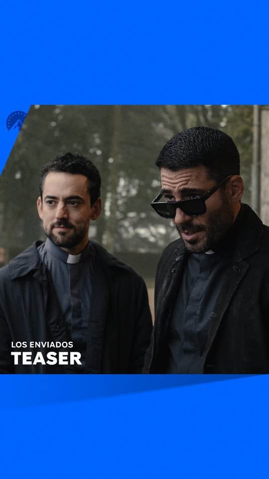 ミゲル・エンジェル・シルベストレのインスタグラム：「¿Milagro o mentira? Los sacerdotes Pedro y Simón regresarán MUY PRONTO a #ParamountPlus con más suspenso que nunca a #LosEnviados ⛪ ¿Estás listo?」
