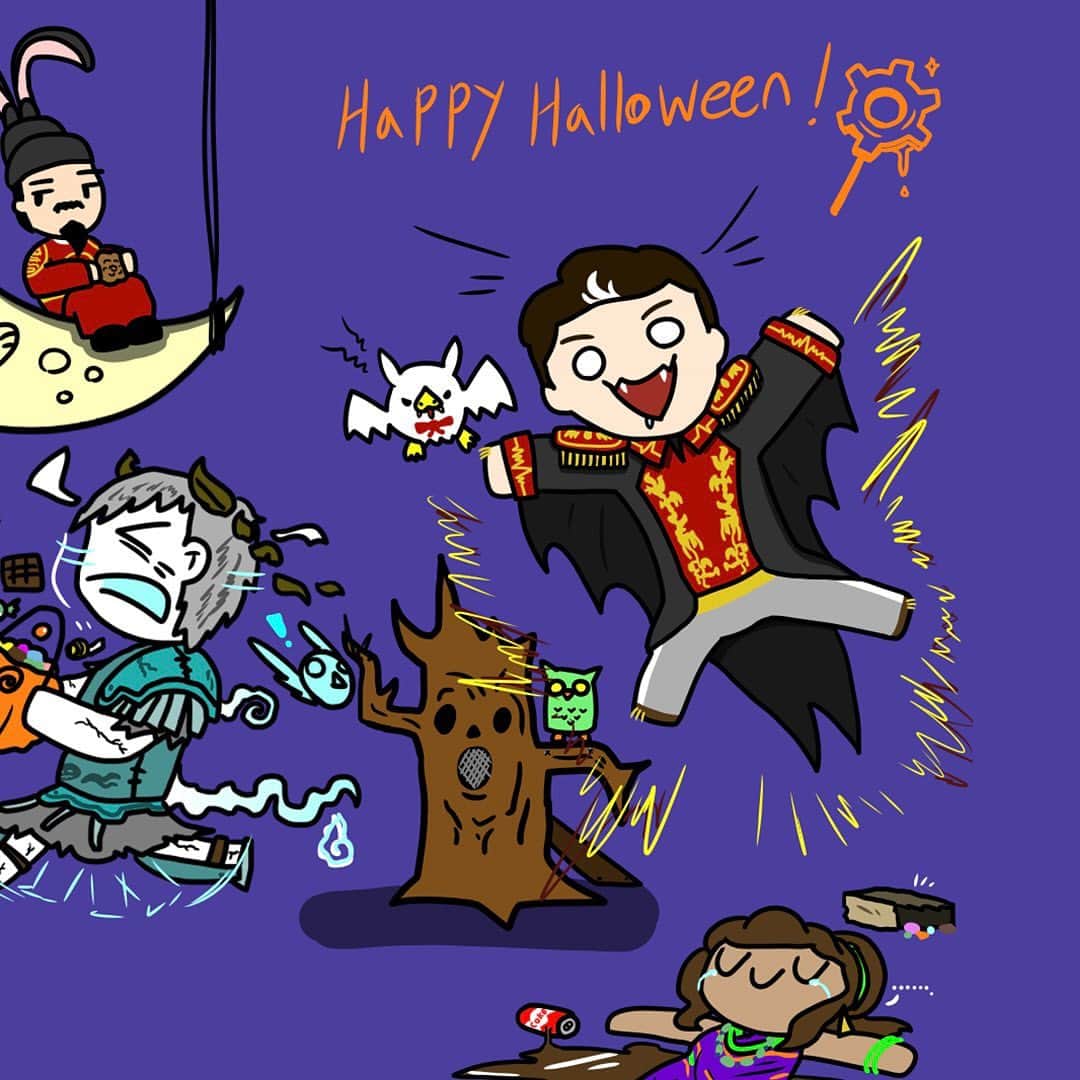 2Kさんのインスタグラム写真 - (2KInstagram)「Happy Halloween, Civ fans! 🎃👻 ... Spooky #fanart by @alopias_rafines」10月31日 23時34分 - 2k