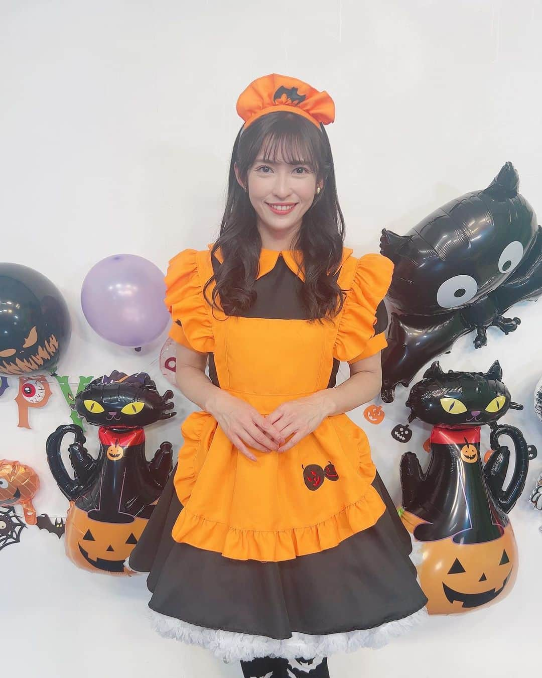 山岸愛梨さんのインスタグラム写真 - (山岸愛梨Instagram)「ハロウィン配信、 お楽しみいただけましたかー？🎃 あやちとゆいこちゃんと一緒に出演できて 嬉しかったなぁ🖤 自前で衣装を準備してしまうくらいには 全力で楽しませていただきましたw  みなさんが応援してくださるおかげで いろんな企画にチャレンジできます。 いつも盛り上げていただきありがとうございます。  #ウェザーニュース　#ウェザーニュースキャスター　#ウェザーニュースlive #ハロウィン　#ハロウィンコスプレ」10月31日 23時37分 - airi_yamagishi