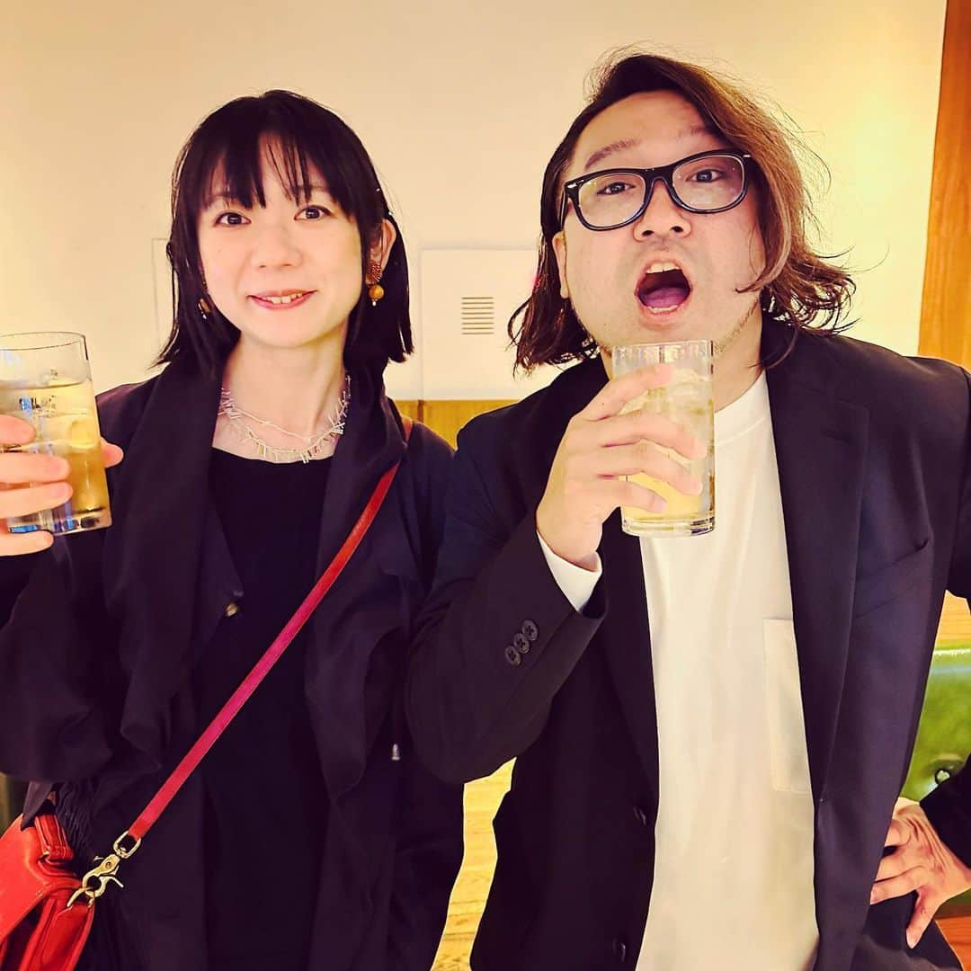 堀之内大介のインスタグラム：「Base Ball Bearリズム隊🥁🎸 なかなかないスタイルで… よーーーーーーーし🔥笑」