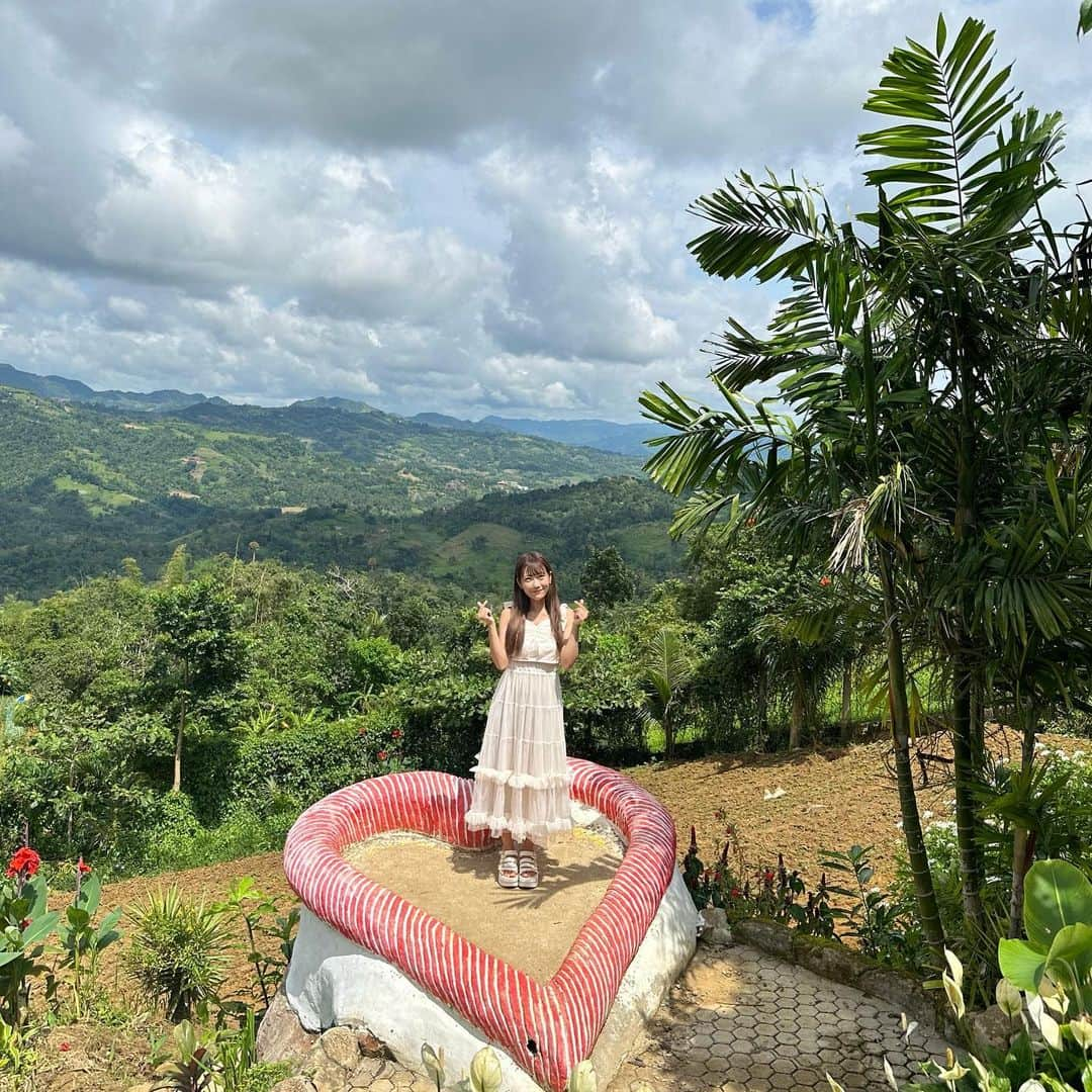 坂本夏海さんのインスタグラム写真 - (坂本夏海Instagram)「シラオPGCS🌷🌼  市街から車で山道を登って行った先に 素敵なフォトスポットがあったよ 📷 🪄︎︎  大きい手のひらにも乗れちゃいました 🤲🏻  お花がたくさん咲いていて 緑がいっぱいで癒されたなあ☺️💐   #セブ島 #シラオガーデン #シラオpgcs  #セブ  #セブ島旅行  #ハロージンベイ #shirao #cebu #cebuphilippines  #cebucity #japanesegirl #Philippines #philippinestravel  #フィリピン #フィリピン旅行  #cebuisland」10月31日 23時48分 - _nami_sakamoto