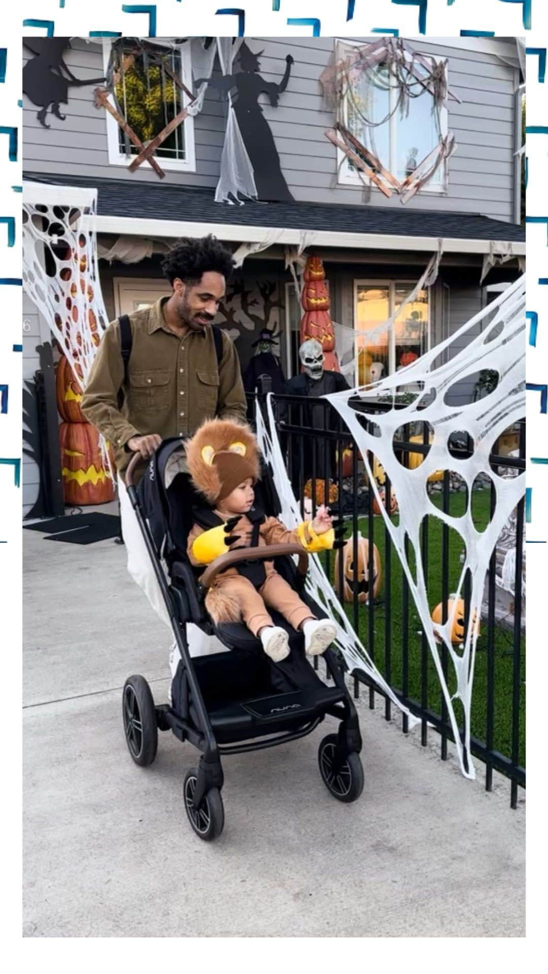 nunaのインスタグラム：「Happy Halloween 🎃✨ Here’s to a fun filled evening of cute costumes and sweet treats! Our magnetic quick-release buckles make the ins-and-outs of our stroller too easy for your costumed kiddo! Keep your little ones spooky and secure in their Nuna, and keep the fun rolling. Comment below your costume plans with baby!👇🥰」