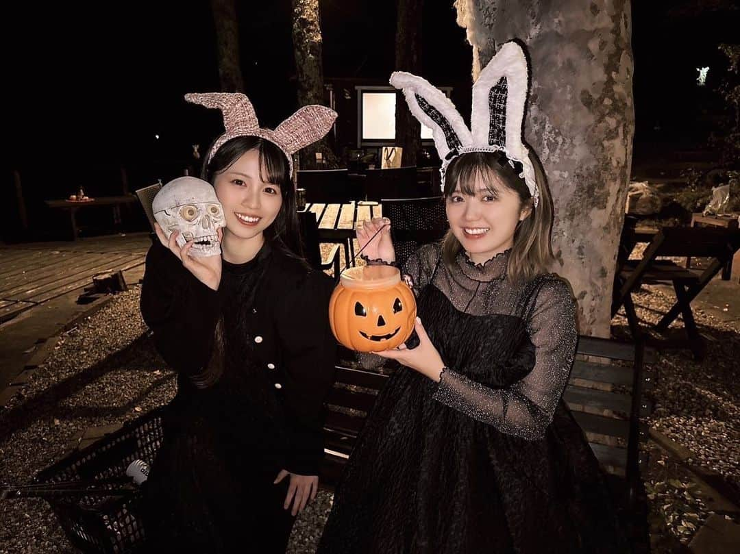 長江里加さんのインスタグラム写真 - (長江里加Instagram)「😈🍭 今年はくるみ家とハロウィンパーティーしました🎃👻」10月31日 23時59分 - o_rikachi_o