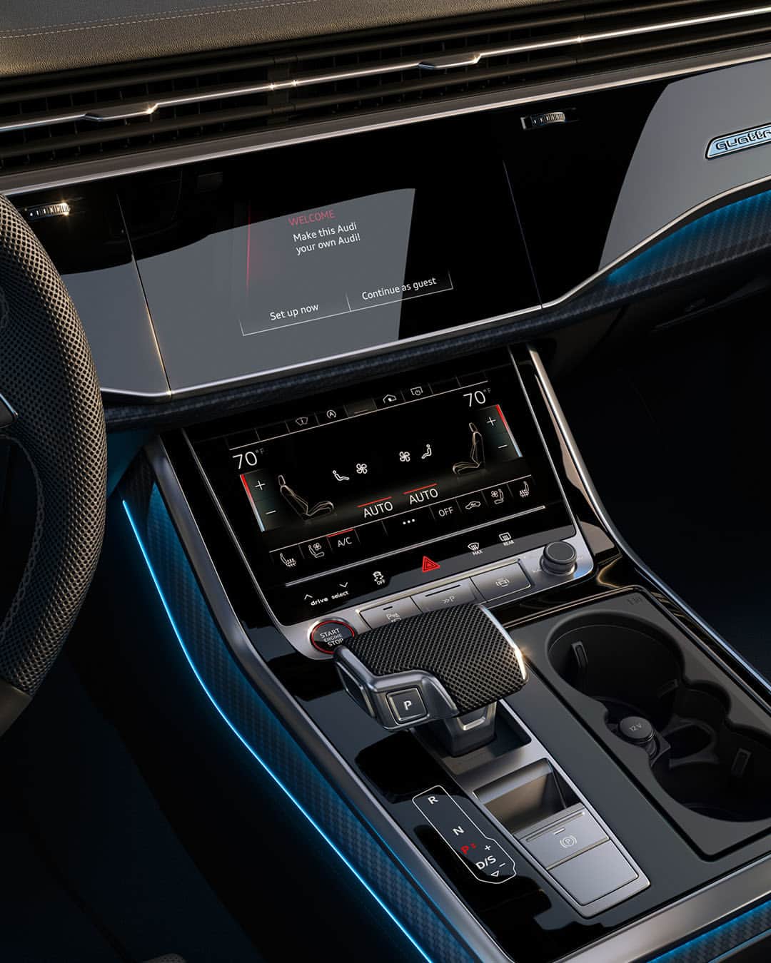 Audiさんのインスタグラム写真 - (AudiInstagram)「Everything stationed for innovation. Step inside the masterful 2024 Audi SQ8. Visit the link in our bio to learn more.」11月1日 0時30分 - audi