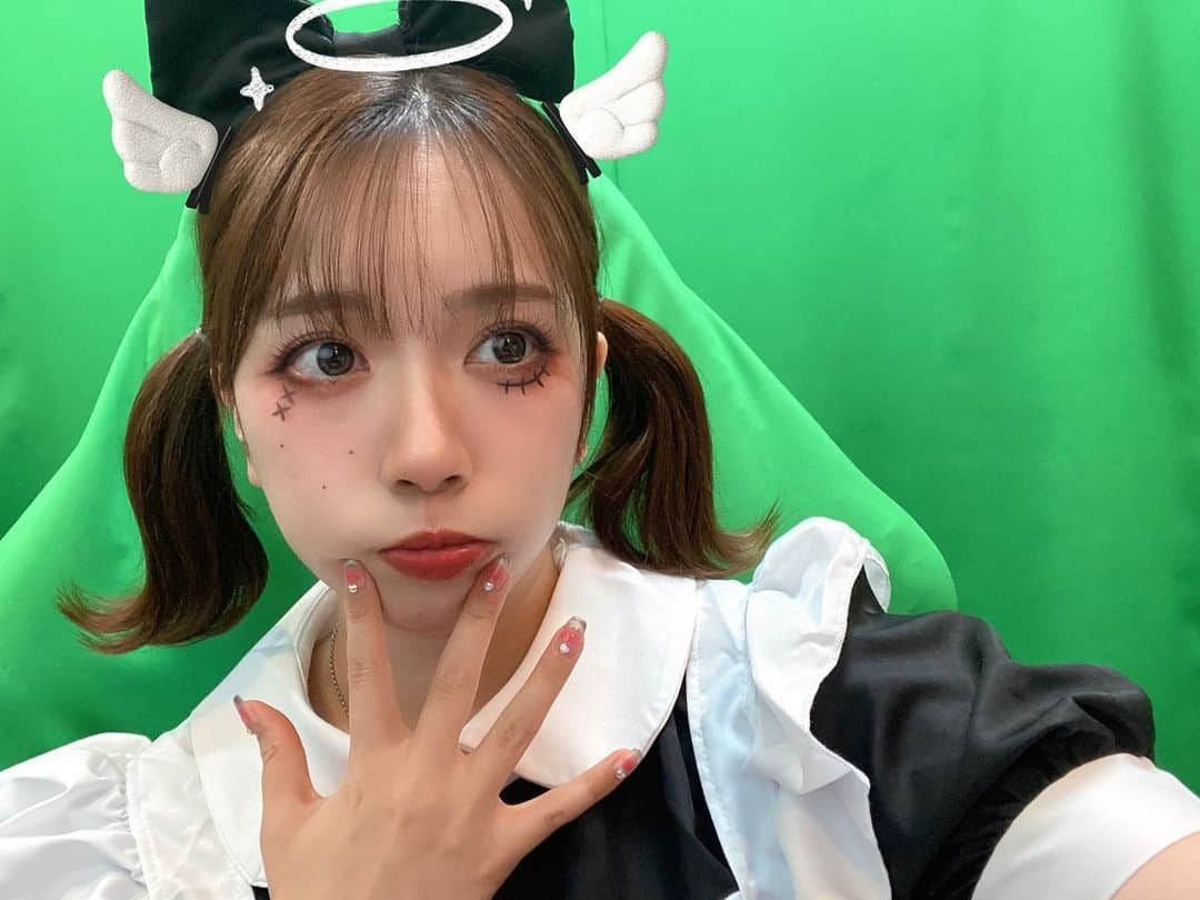 三田寺理紗さんのインスタグラム写真 - (三田寺理紗Instagram)「ハッピーハロウィン🎃 楽しく過ごしたんだ✌️  #みたでらげーむ  #halloween」11月1日 0時44分 - risatan31