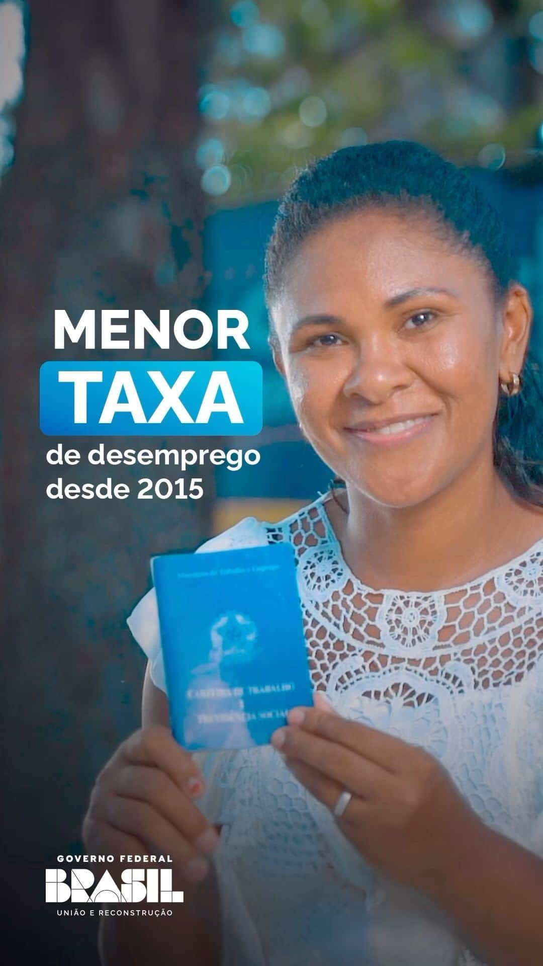 ジルマ・ルセフのインスタグラム：「O desemprego apresentou a menor taxa desde 2015. O emprego de carteira assinada foi o que mais cresceu. É o Brasil dando orgulho e garantindo oportunidades para os brasileiros e brasileiras.   S Audiovisual/PR」