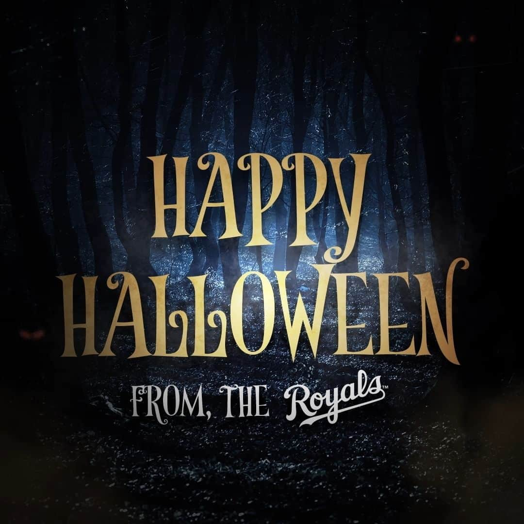 カンザスシティ・ロイヤルズのインスタグラム：「Spooky Pasquatch footage you have to see to believe. 👀  #HappyHalloween, Royals fans!」