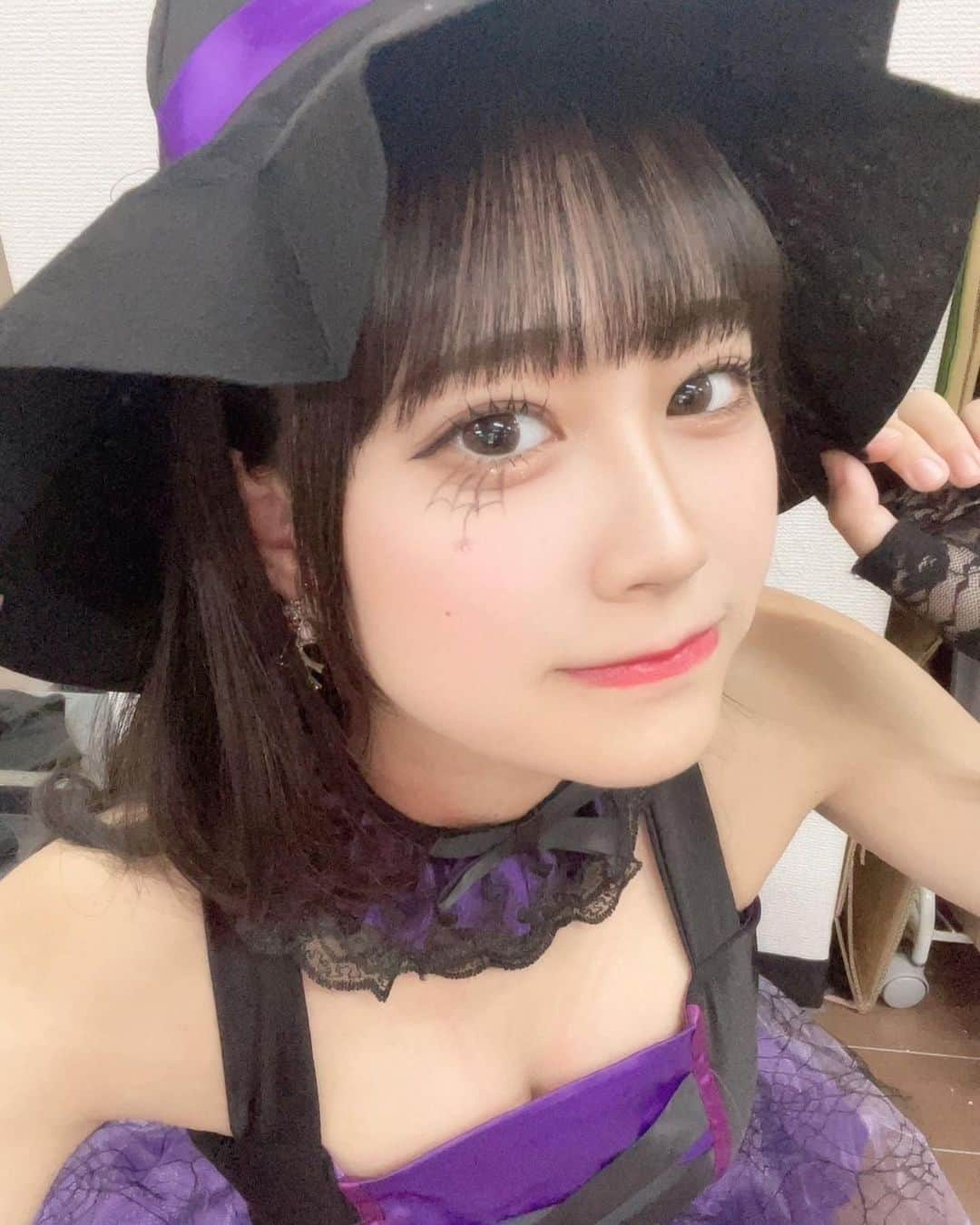 雨宮鈴奈のインスタグラム：「HappyHalloween🎃   #ハロウィン  #アイドル  #06」