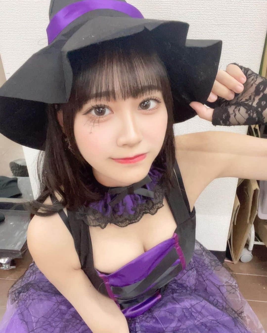 雨宮鈴奈さんのインスタグラム写真 - (雨宮鈴奈Instagram)「HappyHalloween🎃   #ハロウィン  #アイドル  #06」11月1日 1時02分 - amemiya_suzuna