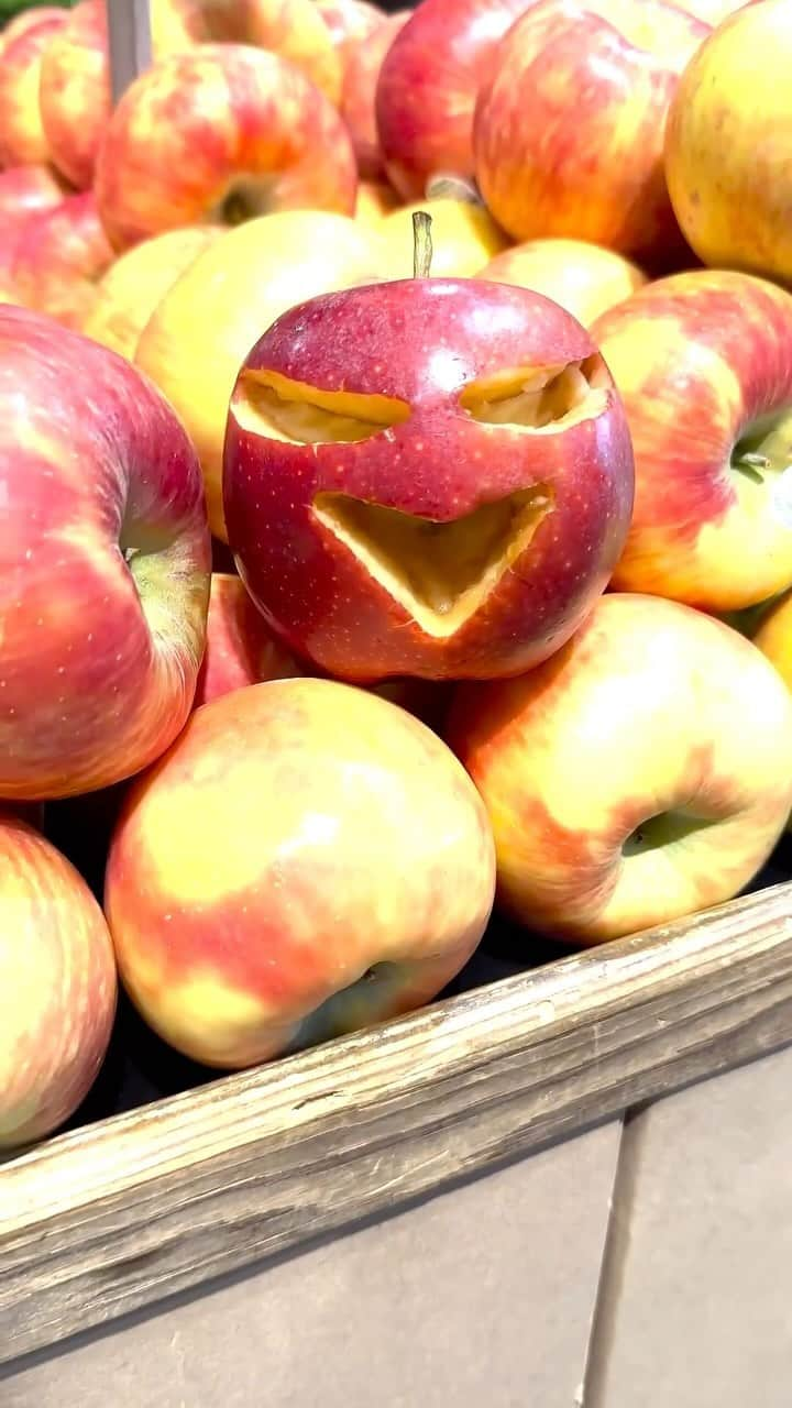 Whole Foods Marketのインスタグラム：「Why are our apples so scary? It’s Halloween 👻🍎」