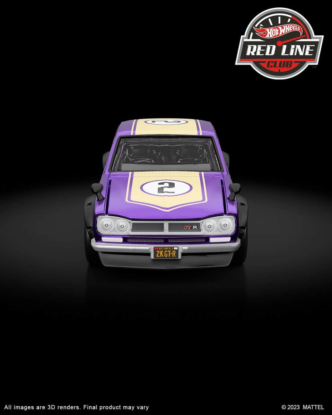 Hot Wheelsさんのインスタグラム写真 - (Hot WheelsInstagram)「You chose it, and we’re making it!  Covered in Spectraflame dark purple, with an opening hood and detailed engine, the 1972 Nissan Skyline H/T 2000GT-R is the perfect addition to your collection.   Available for pre-order till 11/13 at 9PM PT for Red Line Club members only. #HotWheels」11月1日 1時42分 - hotwheelsofficial