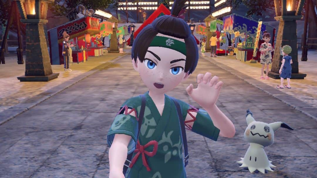 任天堂アメリカのインスタグラム：「Keep the Halloween vibes going by adventuring through the Festival of Masks in #PokemonScarletViolet The Hidden Treasure of Area Zero Part 1: The Teal Mask!」