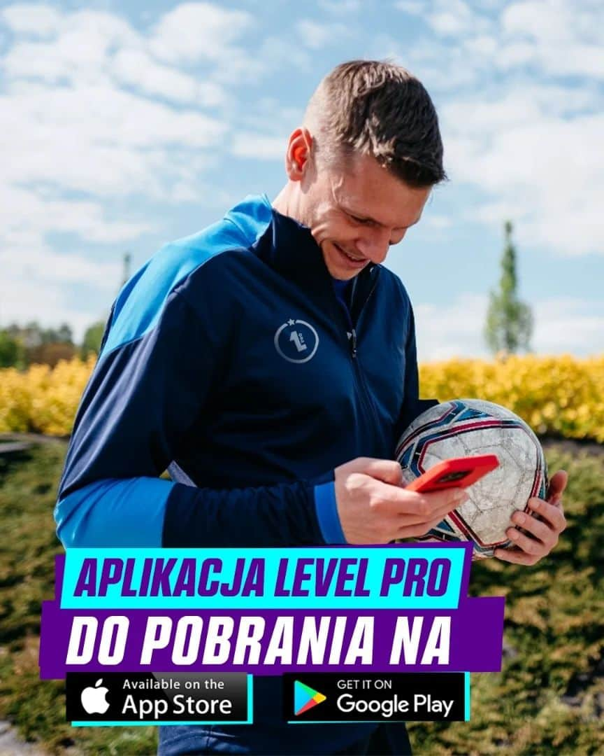 ウカシュ・ピシュチェクのインスタグラム：「Aplikacja Level PRO jest już dostępna  na iOS i Android ! 📲 Jeśli jesteś sportowcem lub trenerem - pobierz apkę, zbuduj swój profil za darmo i zaprezentuj to co najważniejsze w jednym miejscu! W relacji adres do mojego profilu 😊 #wspolpracareklamowa #LevelPRO  -------------------------------------- The Level PRO app  is now available on iOS and Android! 📲 If you are an athlete - download the app, build your profile for free and present the most important things about yourself in one place! You'll find  the adress to my profile in stories 😊」