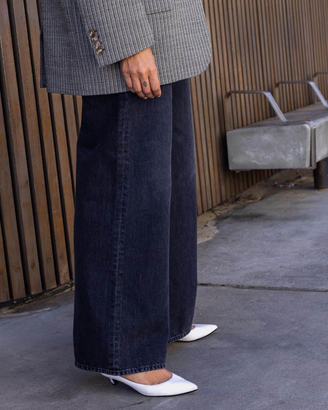 のインスタグラム：「Made with a relaxed rise and a baggy bootcut leg, the Beverly has just the right amount of slouch.」
