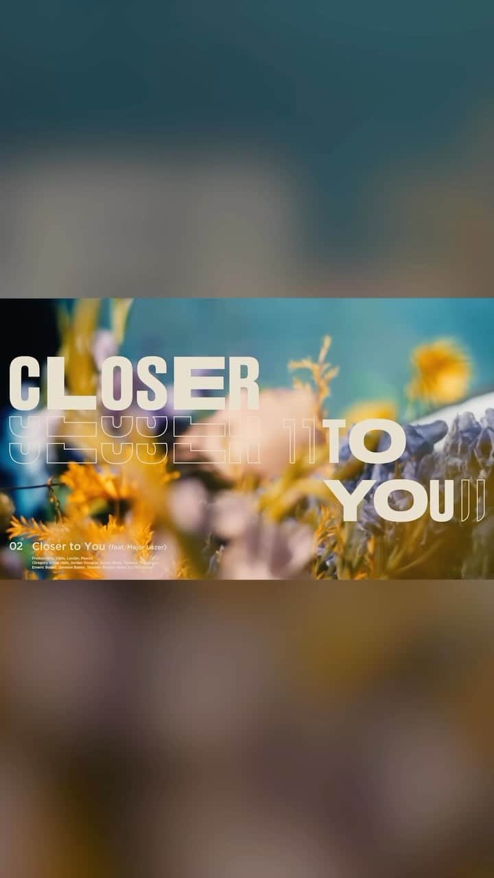 メジャー・レーザーのインスタグラム：「“Closer to You” out November 3 🔥 Who’s ready???   #jungkook #jungkook_golden」