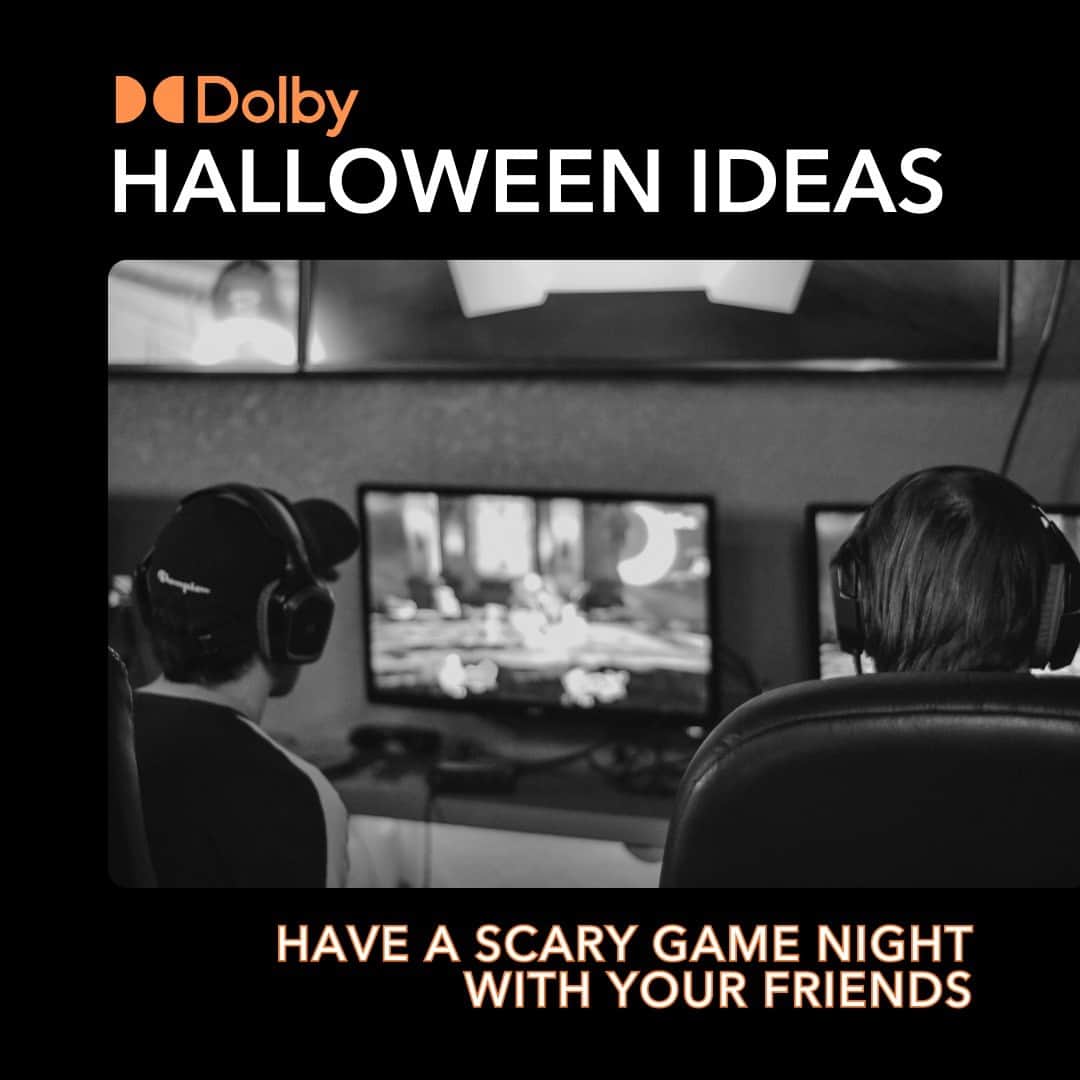 ドルビーラボラトリーズさんのインスタグラム写真 - (ドルビーラボラトリーズInstagram)「Turn up the scares this Halloween with Dolby 👻」11月1日 2時51分 - dolbylabs