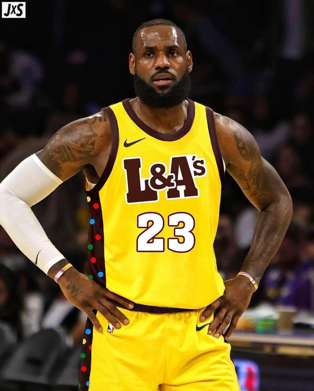 Nice Kicksのインスタグラム：「Which team has the best NBA x Candy concept jersey? 👀🍭🏀  📸: @jerseyxswap」