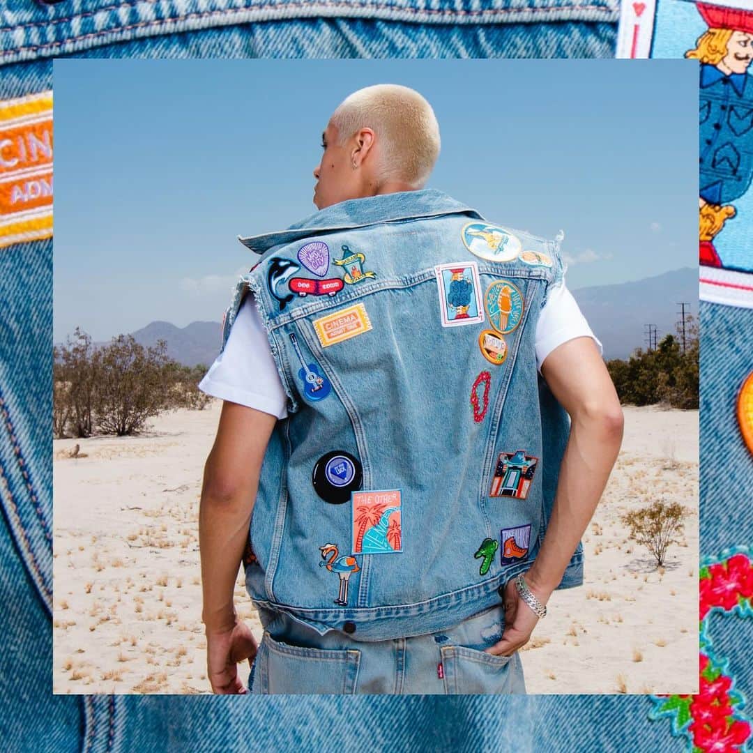 Levi’sさんのインスタグラム写真 - (Levi’sInstagram)「ON THE ROAD AGAIN WITH ROADWORN MEMORIES  Grab the snacks and load your playlist for the open highway. Our limited edition travel patches – Roadworn Memories – are back and embarking on another round of roadside attractions highlighting our favorite spots across the US. Head to the link-in-bio or stories for more and find a Tailor Shop near you.」11月1日 3時50分 - levis